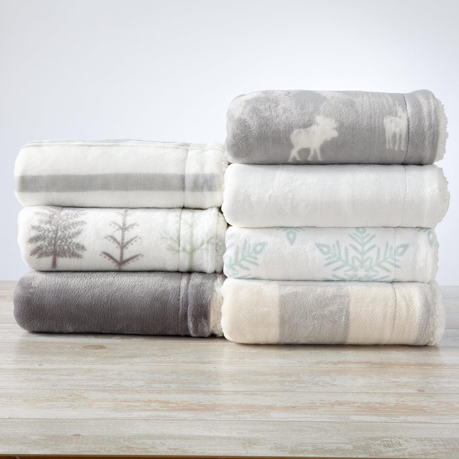 Velvet Plush Sherpa Luxury Bed Blanket - Kinsley Collection - Boske.store