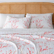 3 - Piece Floral Quilt - Sakura Collection - Boske.store