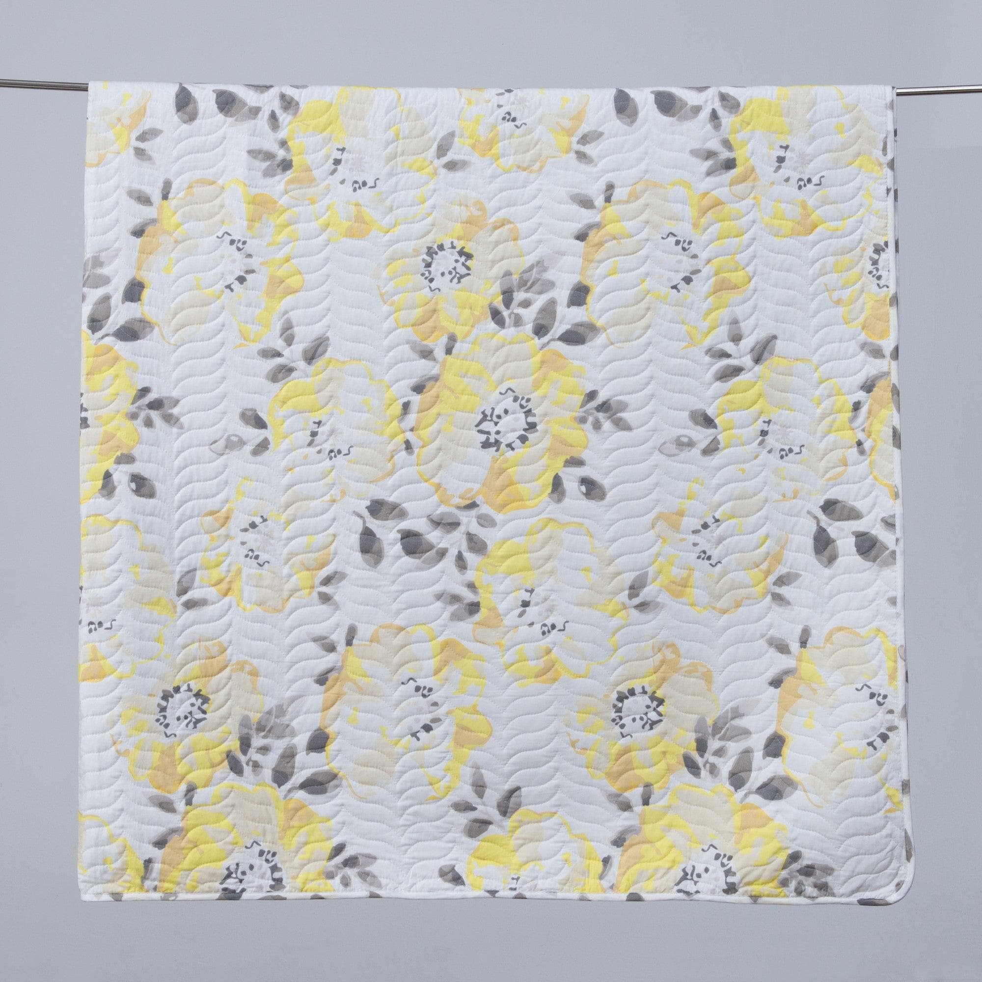 3 Piece Floral Quilt Set - Helene Collection - Boske.store