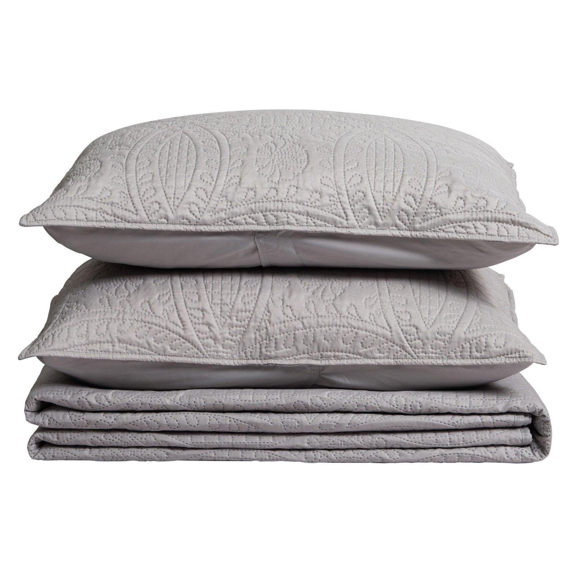 3 - Piece Oversized Medallion Quilt Set - Clara Collection - Boske.store