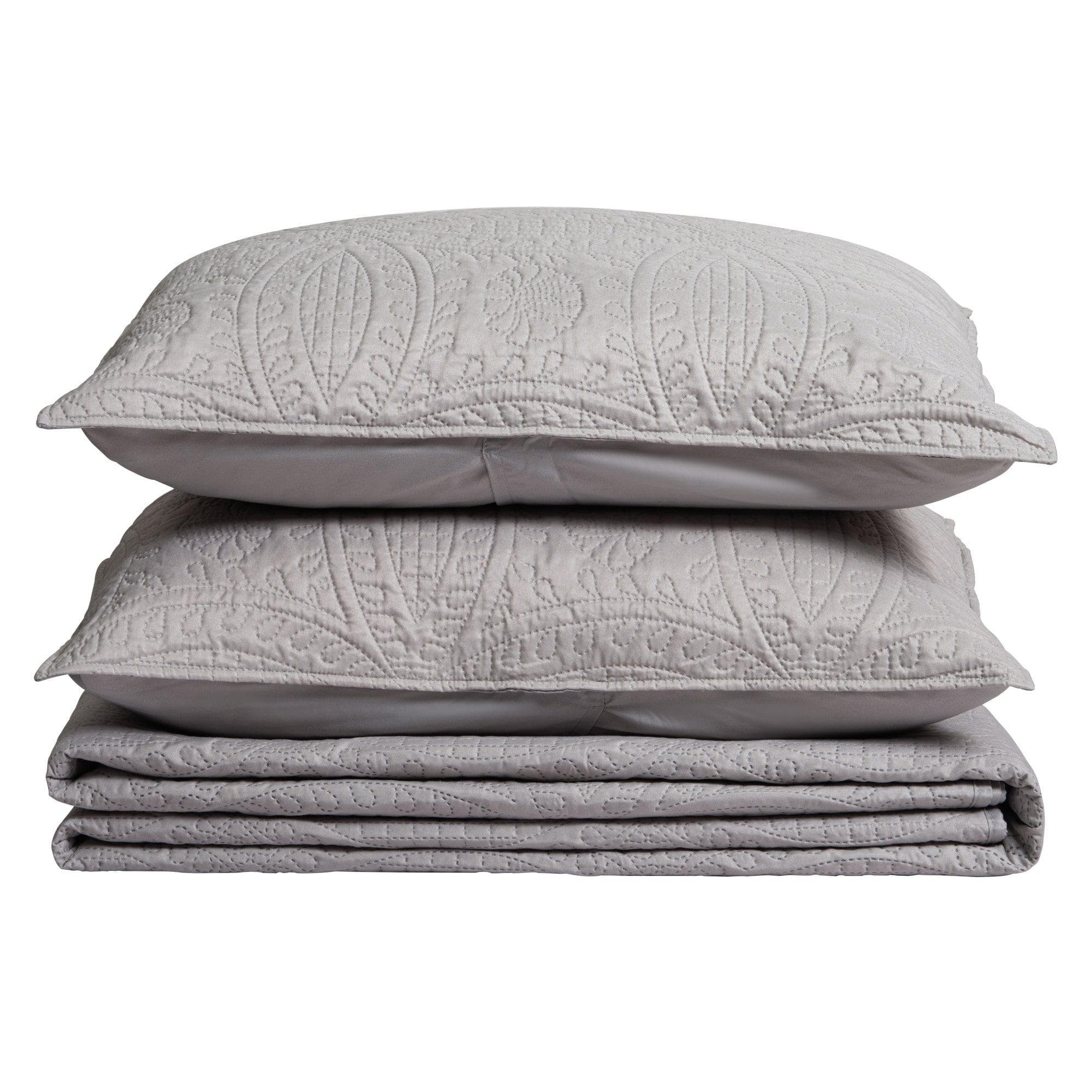 3 - Piece Oversized Medallion Quilt Set - Clara Collection - Boske.store
