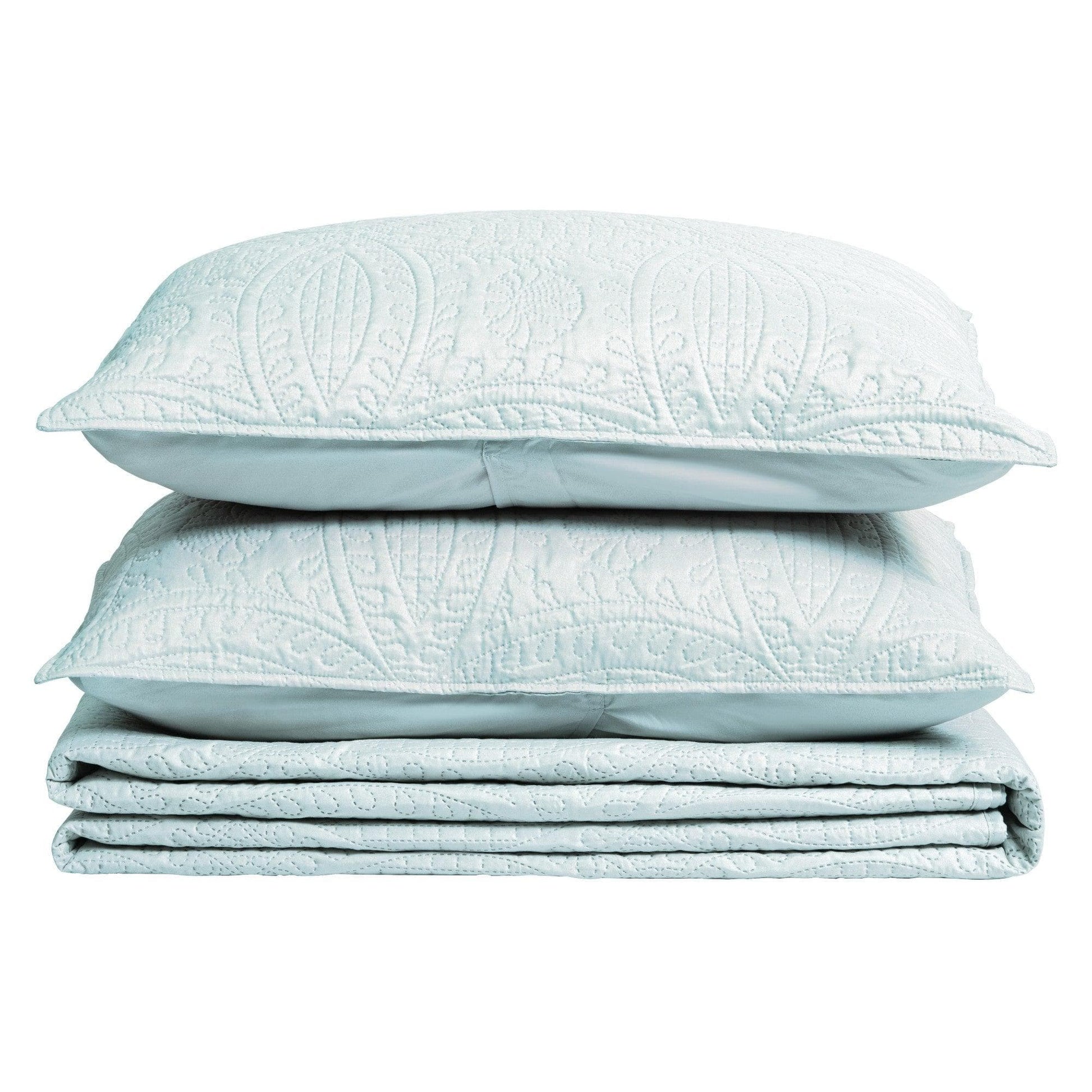 3 - Piece Oversized Medallion Quilt Set - Clara Collection - Boske.store