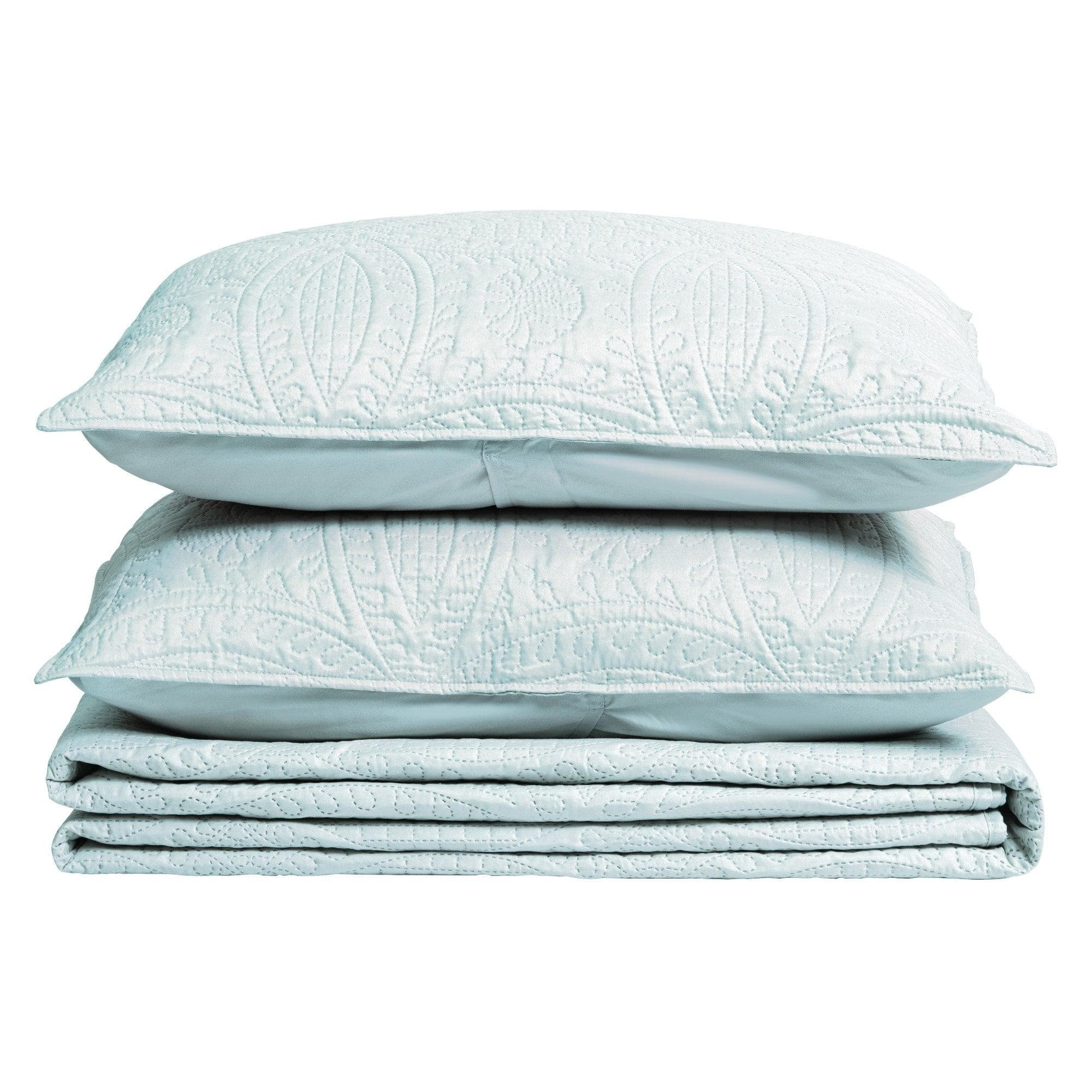 3 - Piece Oversized Medallion Quilt Set - Clara Collection - Boske.store