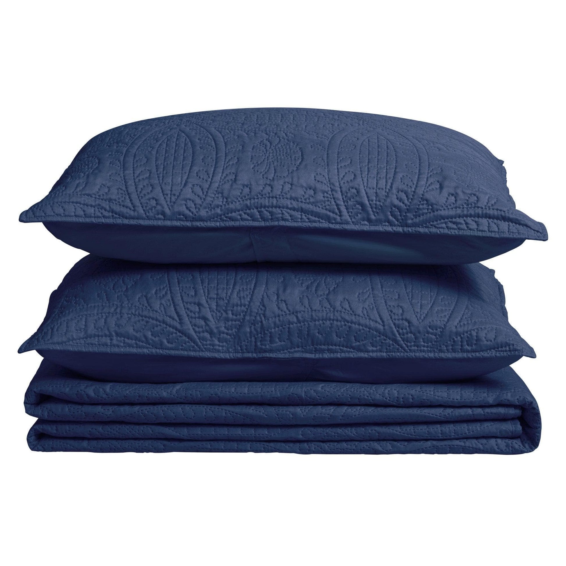 3 - Piece Oversized Medallion Quilt Set - Clara Collection - Boske.store