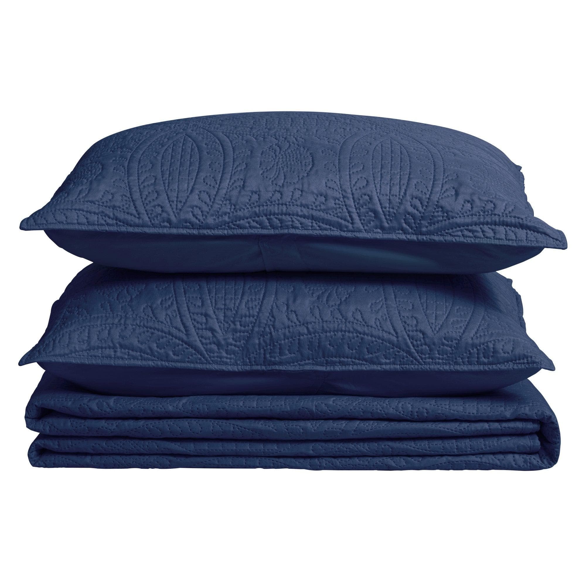 3 - Piece Oversized Medallion Quilt Set - Clara Collection - Boske.store