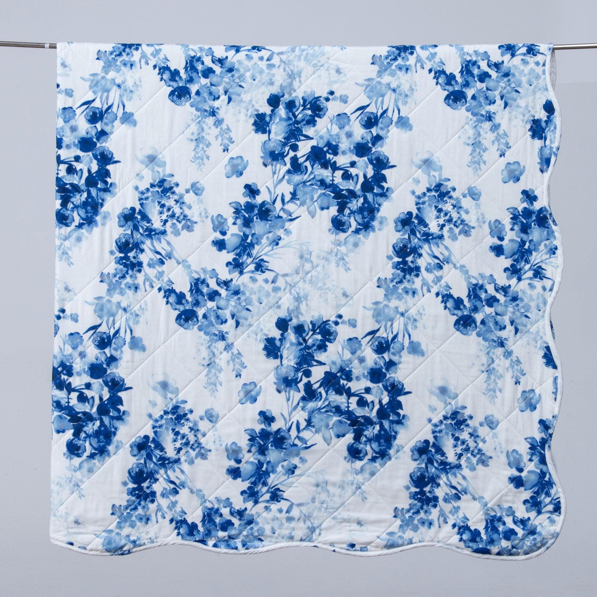 Watercolor Leaves 3 Piece Quilt Set - Jacqueline Collection - Boske.store