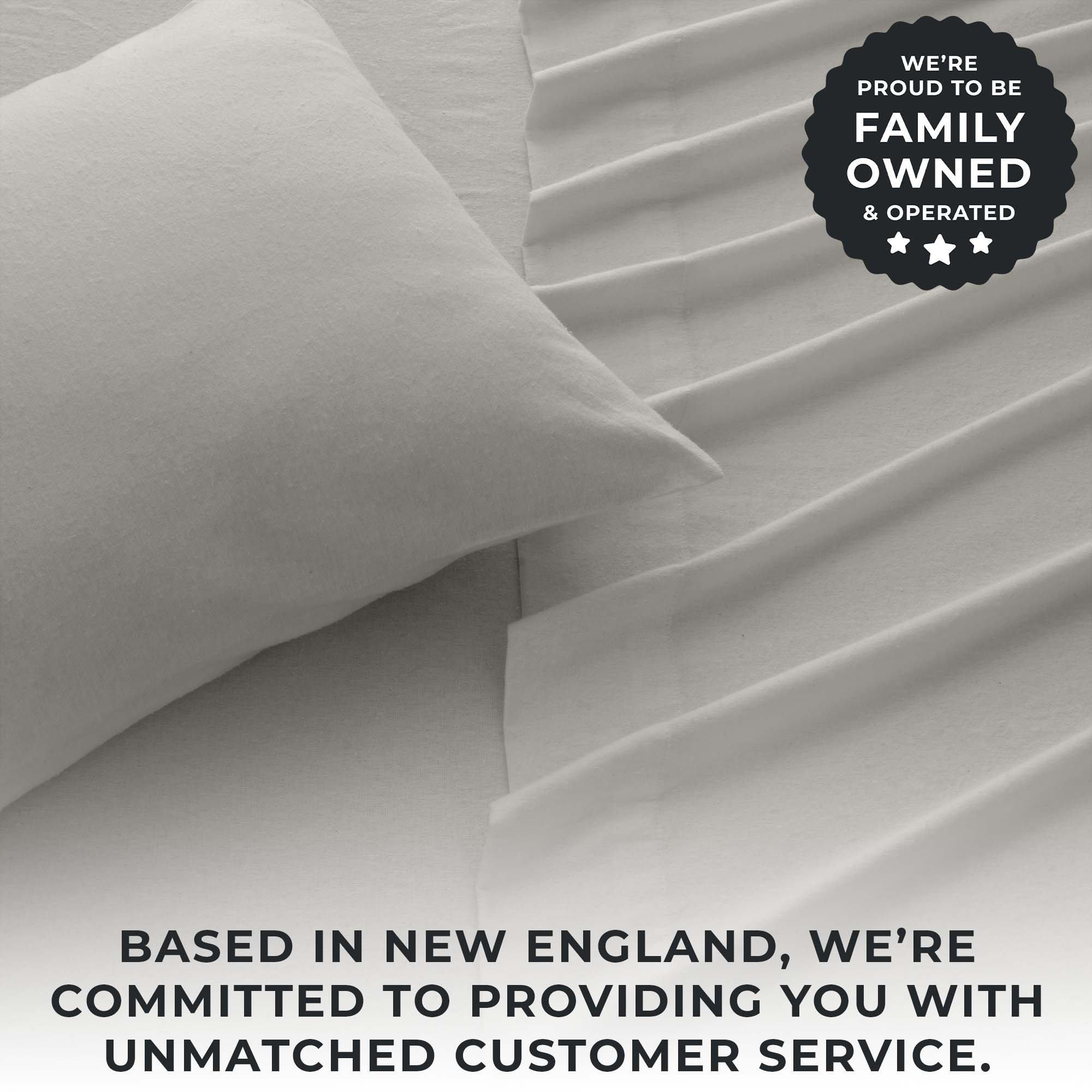 4 - Piece Cotton Solid Flannel Sheet - Nordic Collection - Boske.store