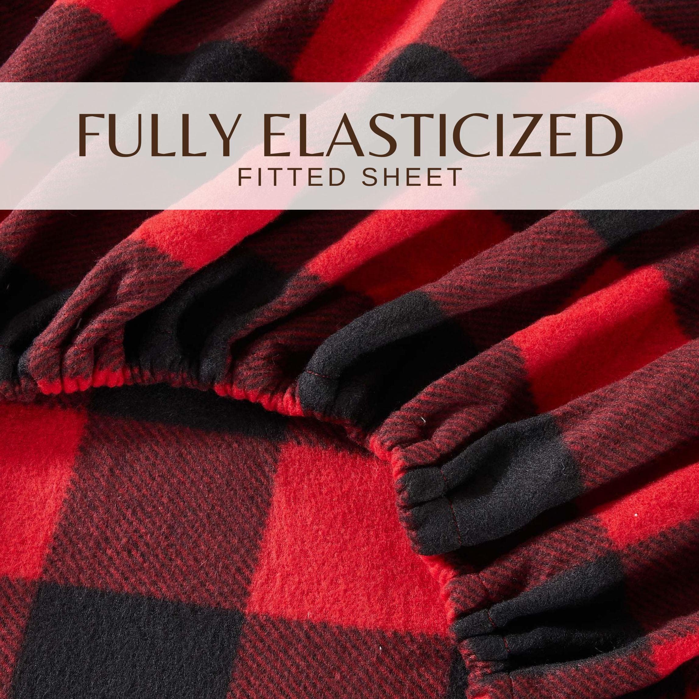 4 - Piece Printed Fleece Sheet - Dara Collection - Boske.store