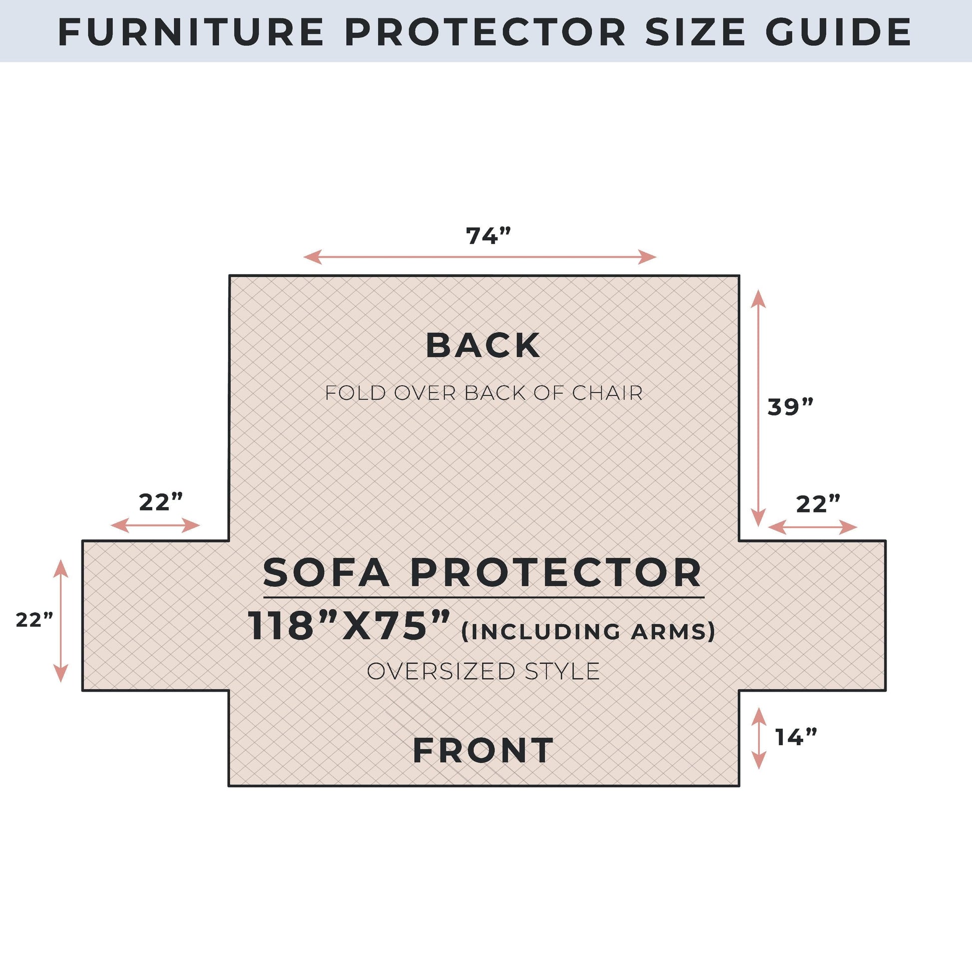 Reversible Furniture Protector - Elenor Collection - Boske.store