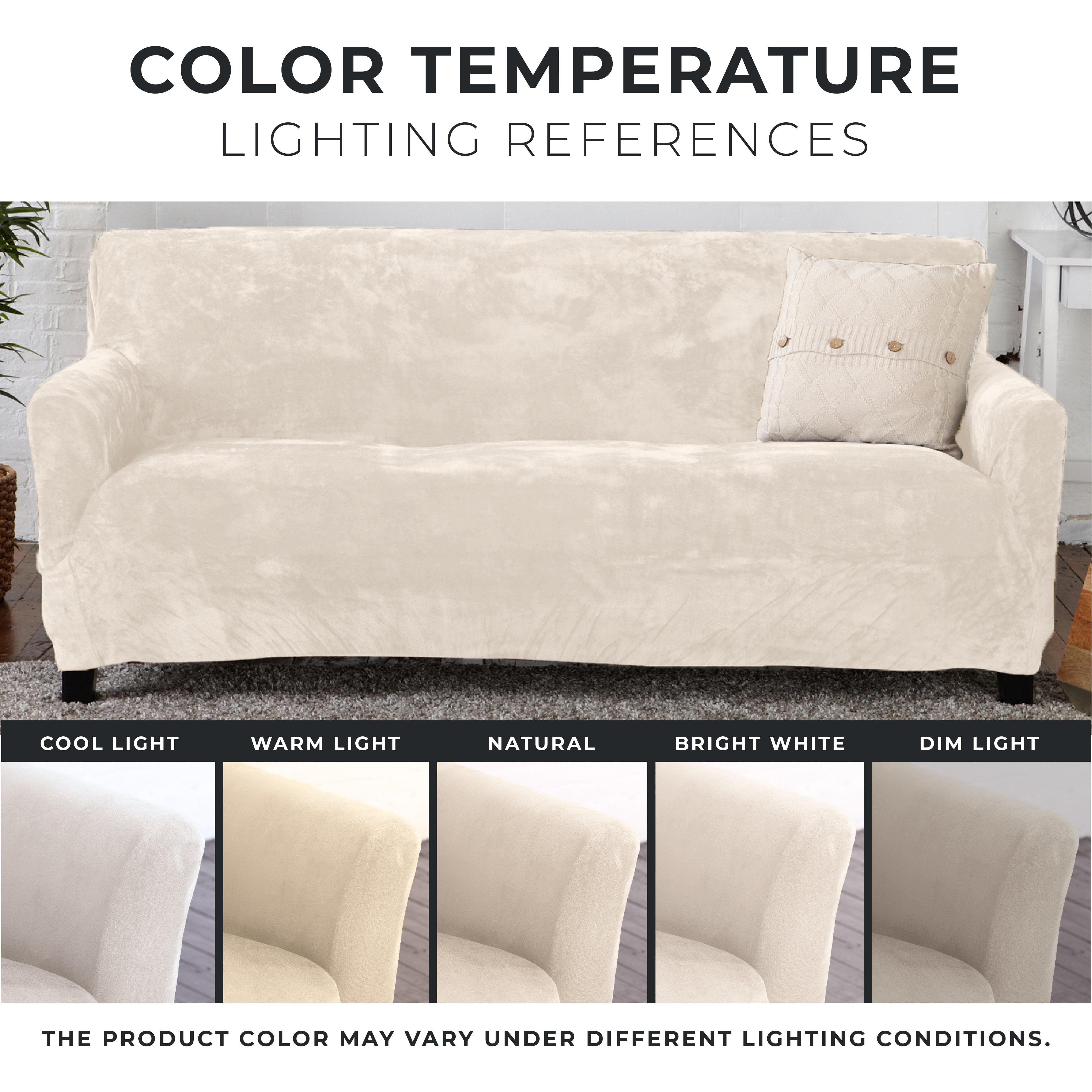 Velvet Stretch Slipcover - Gale Collection - Boske.store