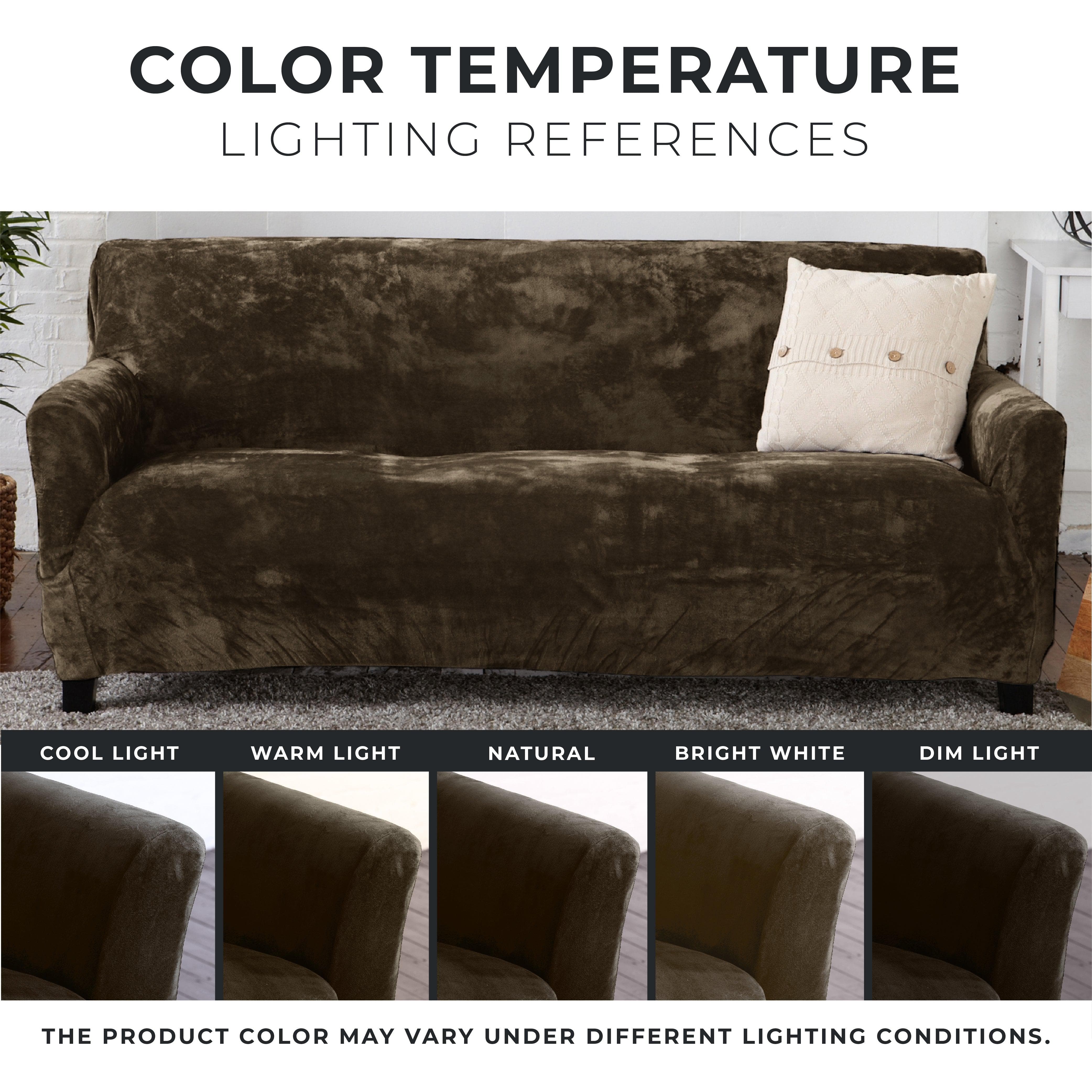 Velvet Stretch Slipcover - Gale Collection - Boske.store