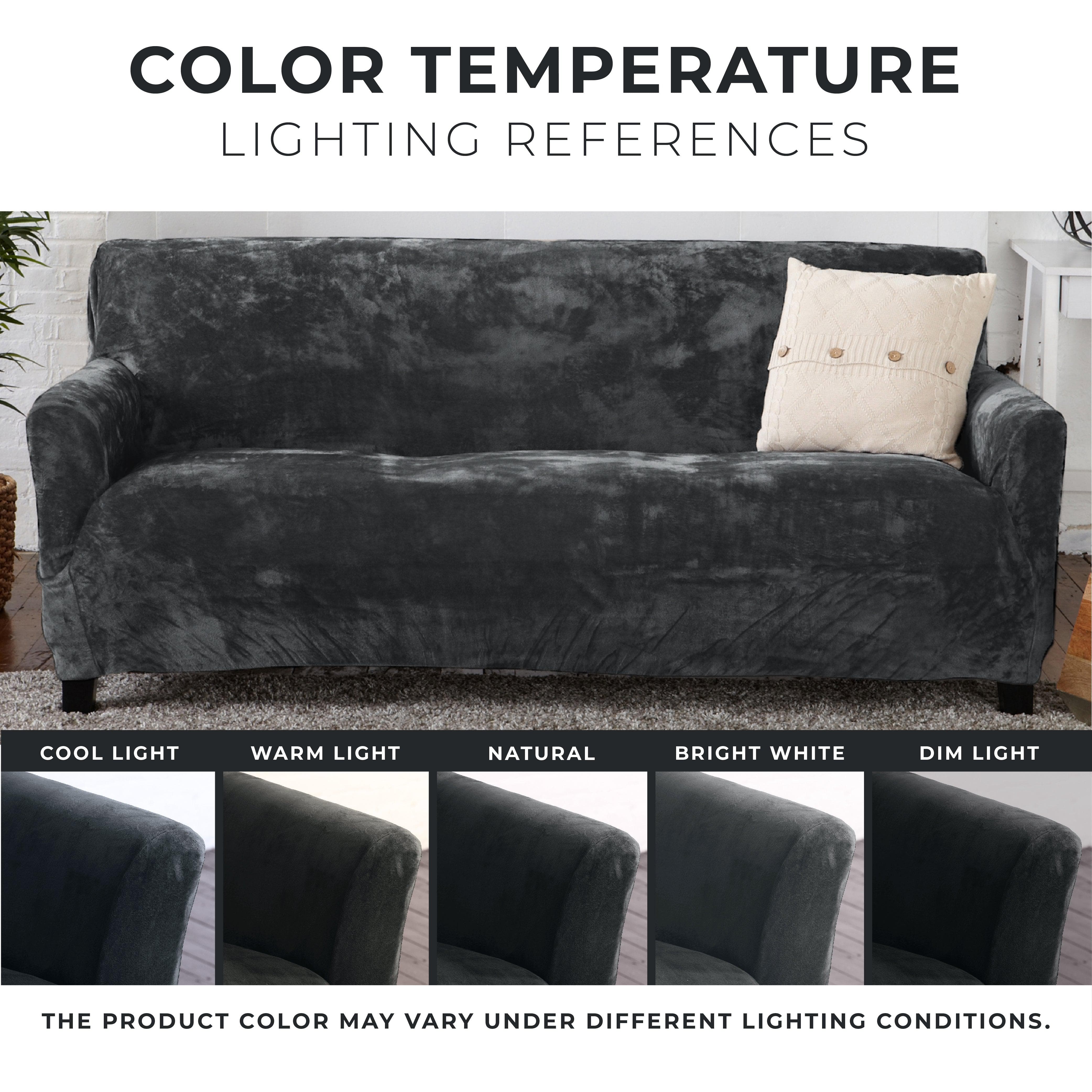 Velvet Stretch Slipcover - Gale Collection - Boske.store
