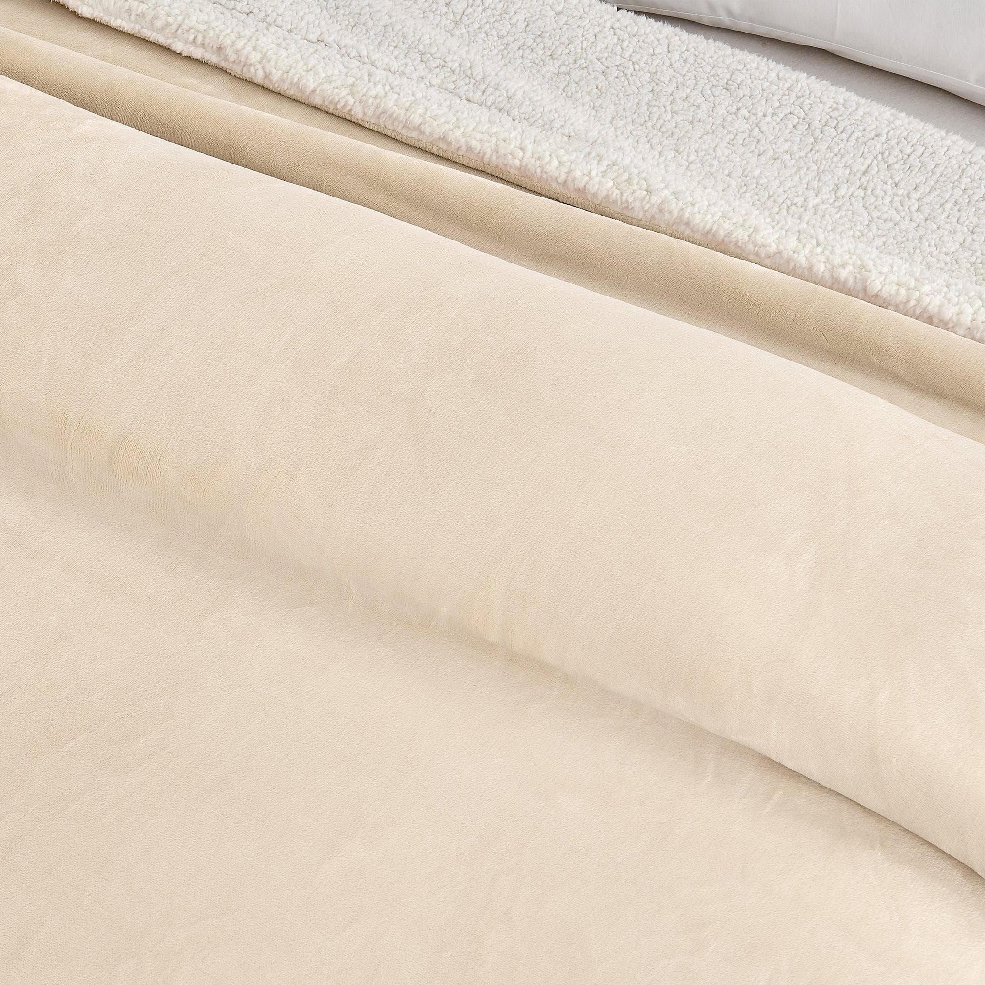 Velvet Plush Sherpa Luxury Bed Blanket - Kinsley Collection - Boske.store