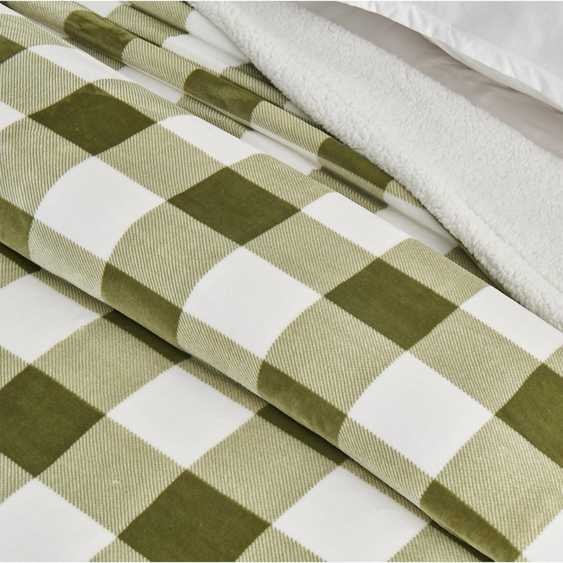 Velvet Plush Sherpa Luxury Bed Blanket - Kinsley Collection - Boske.store