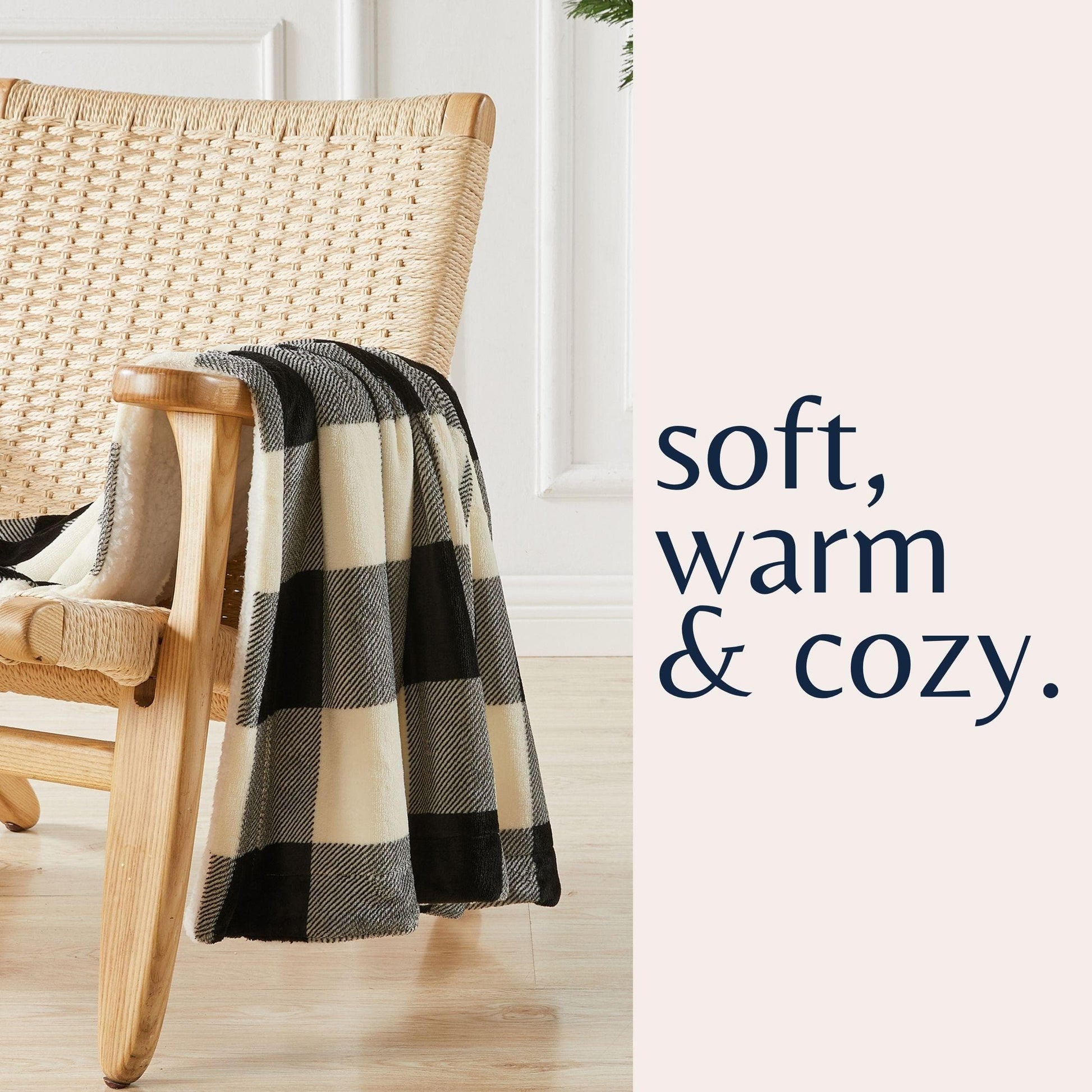 Velvet Plush Sherpa Luxury Bed Blanket - Kinsley Collection - Boske.store