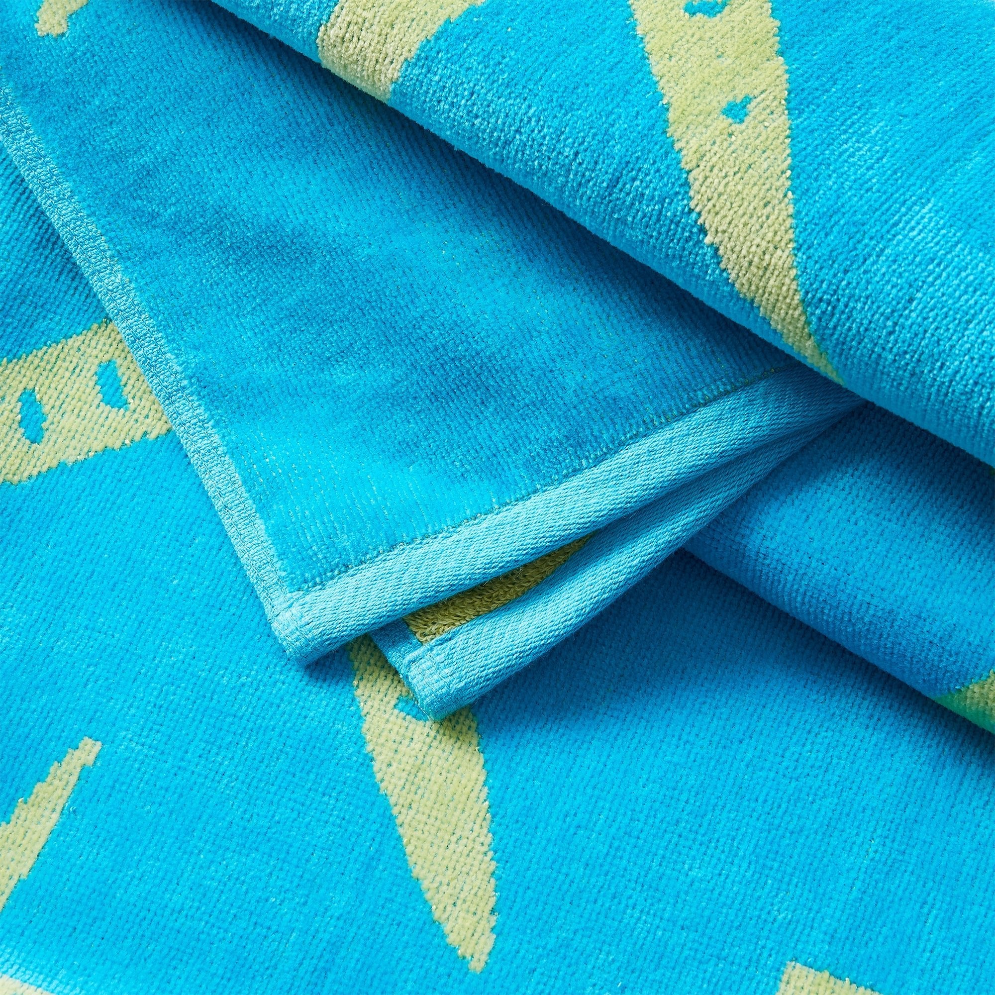 Cotton Velour Beach Towel - Maui Collection - Boske.store