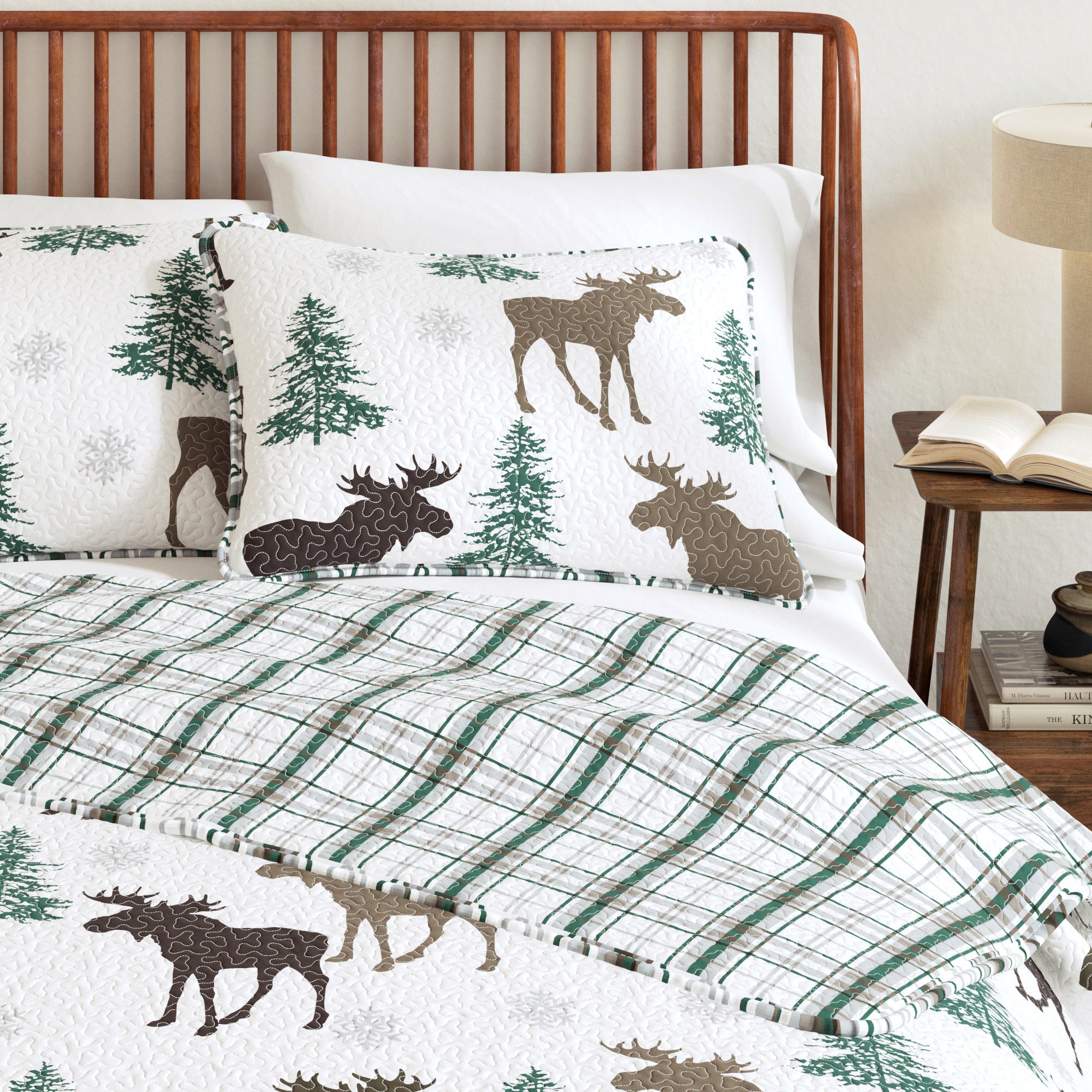 3 - Piece Lodge Quilt - Wilderness Collection - Boske.store