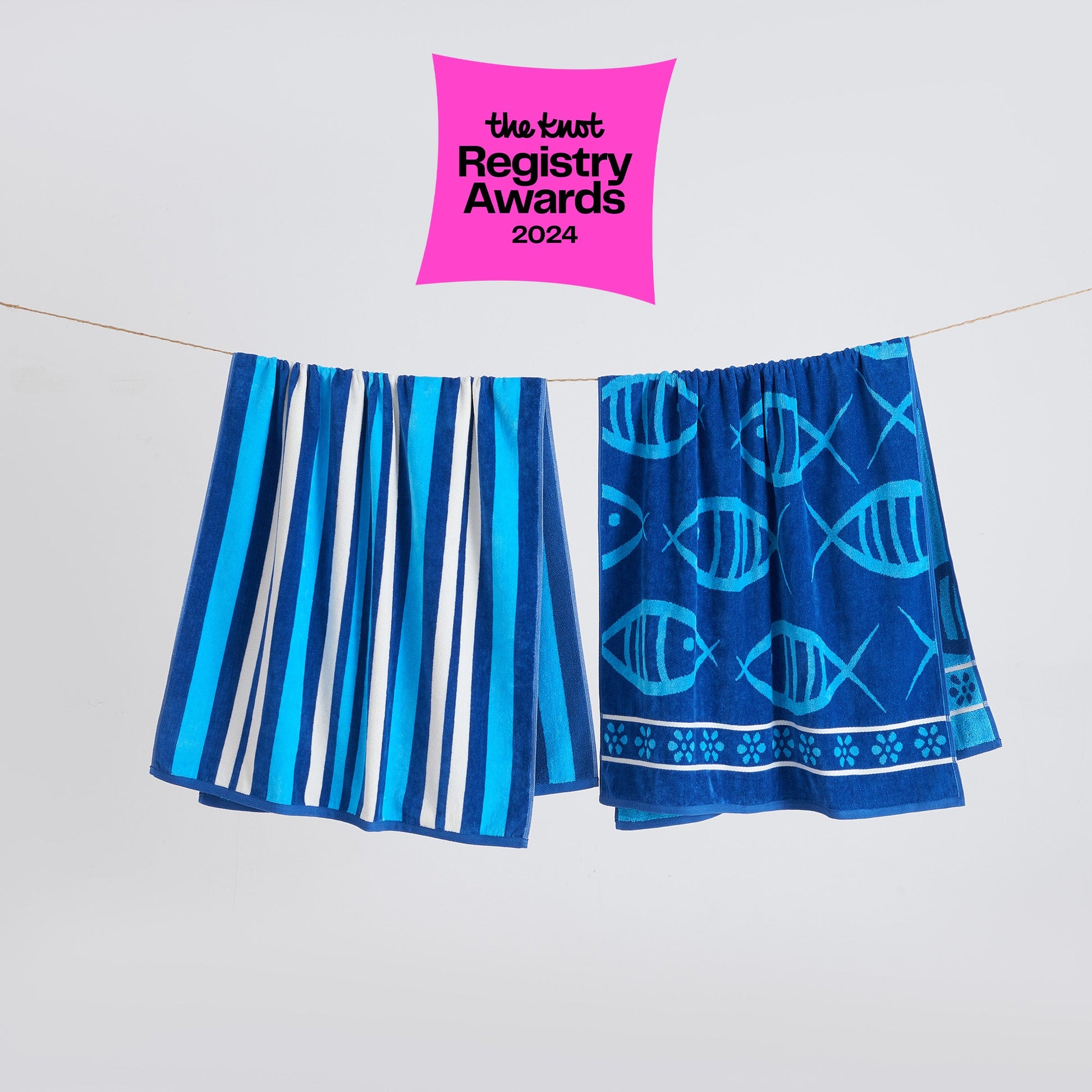 Cotton Velour Beach Towel - Maui Collection - Boske.store