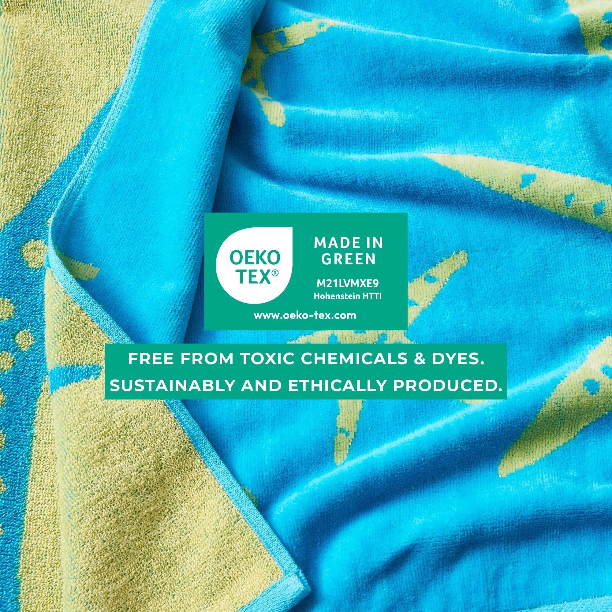 Cotton Velour Beach Towel - Maui Collection - Boske.store
