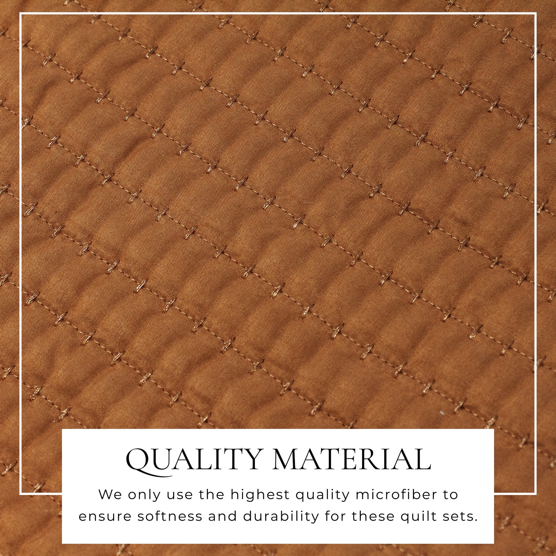3 - Piece Solid Quilt - Alicia Collection - Boske.store