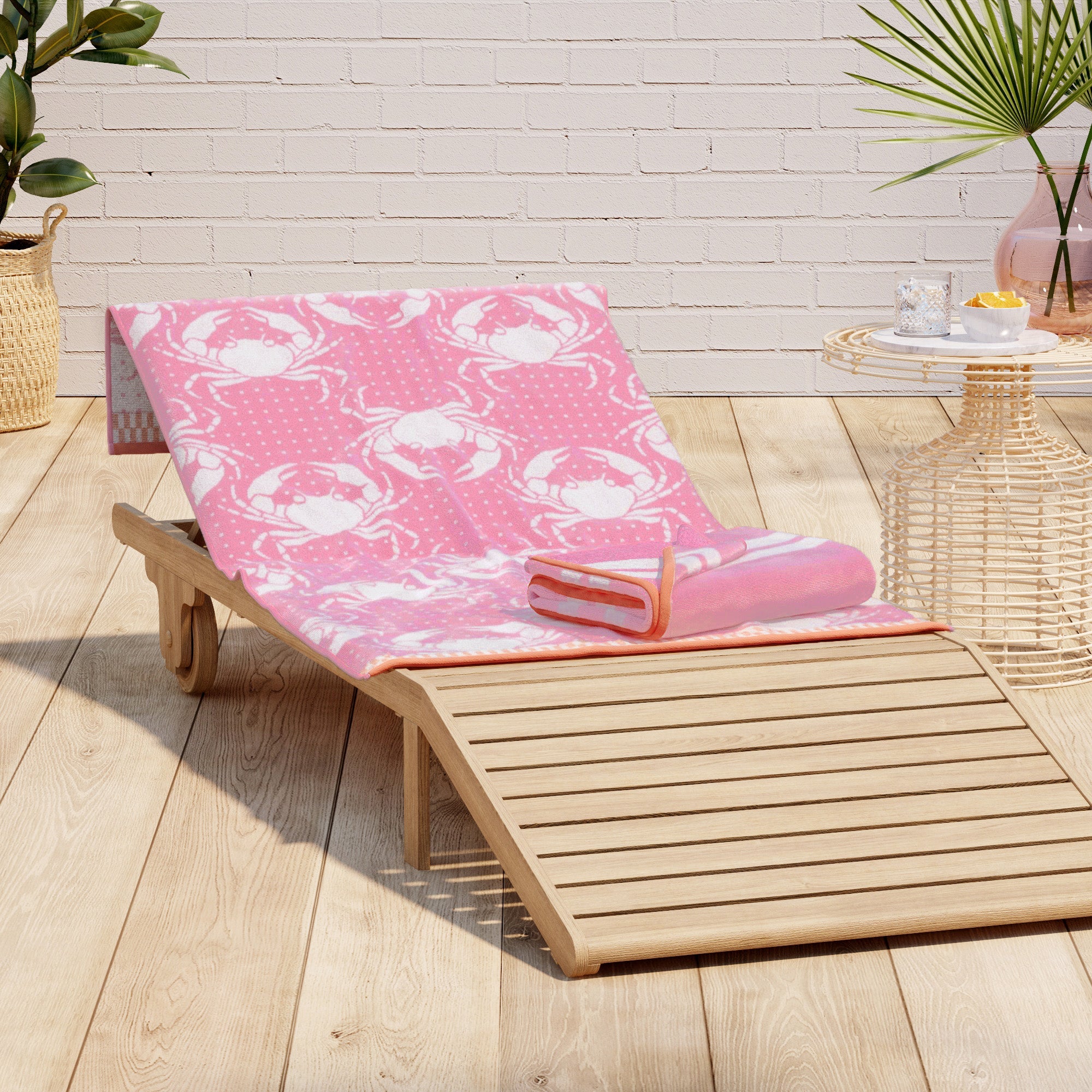 Cotton Velour Beach Towel - Maui Collection - Boske.store
