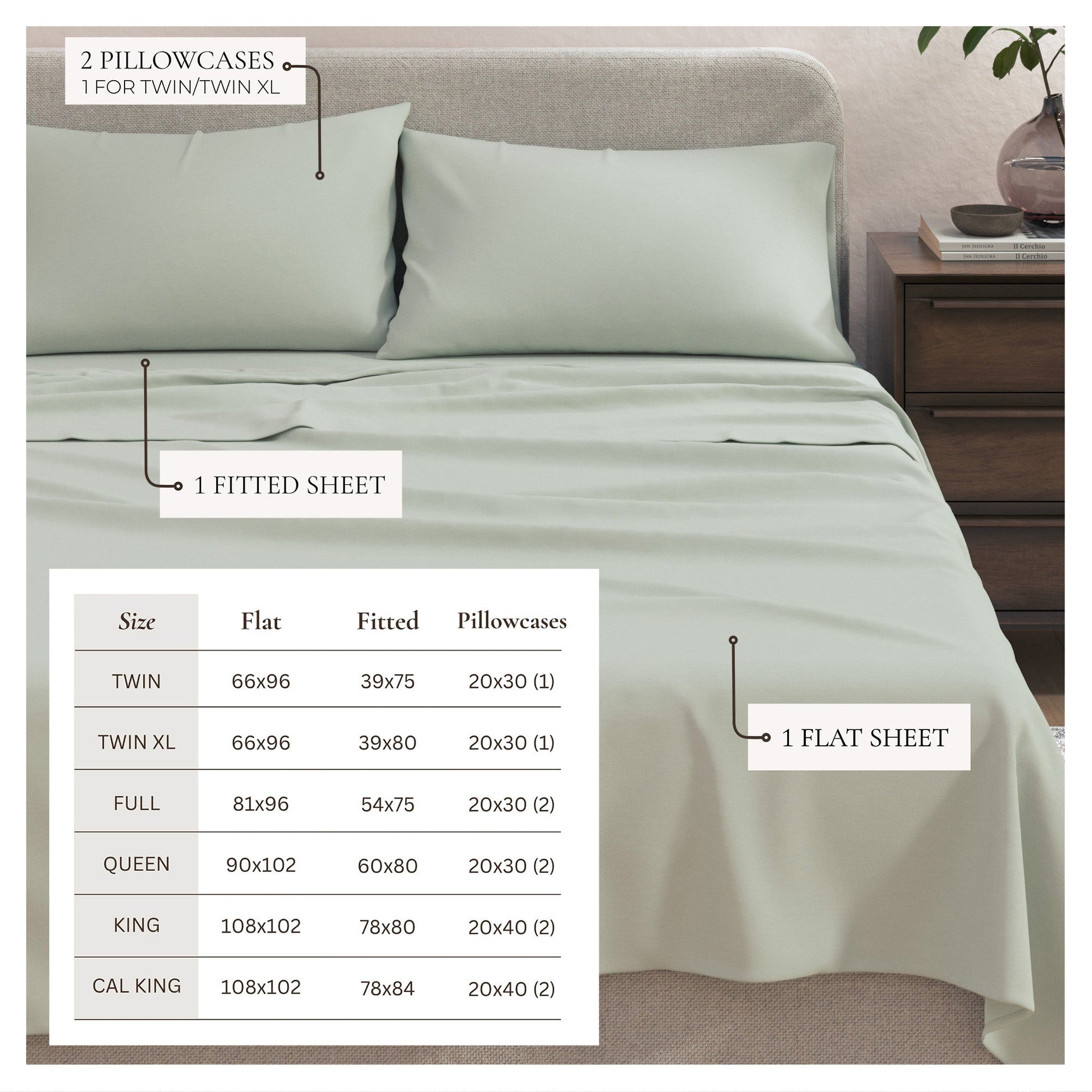 4 - Piece Jersey Sheet - Carmen Collection - Boske.store