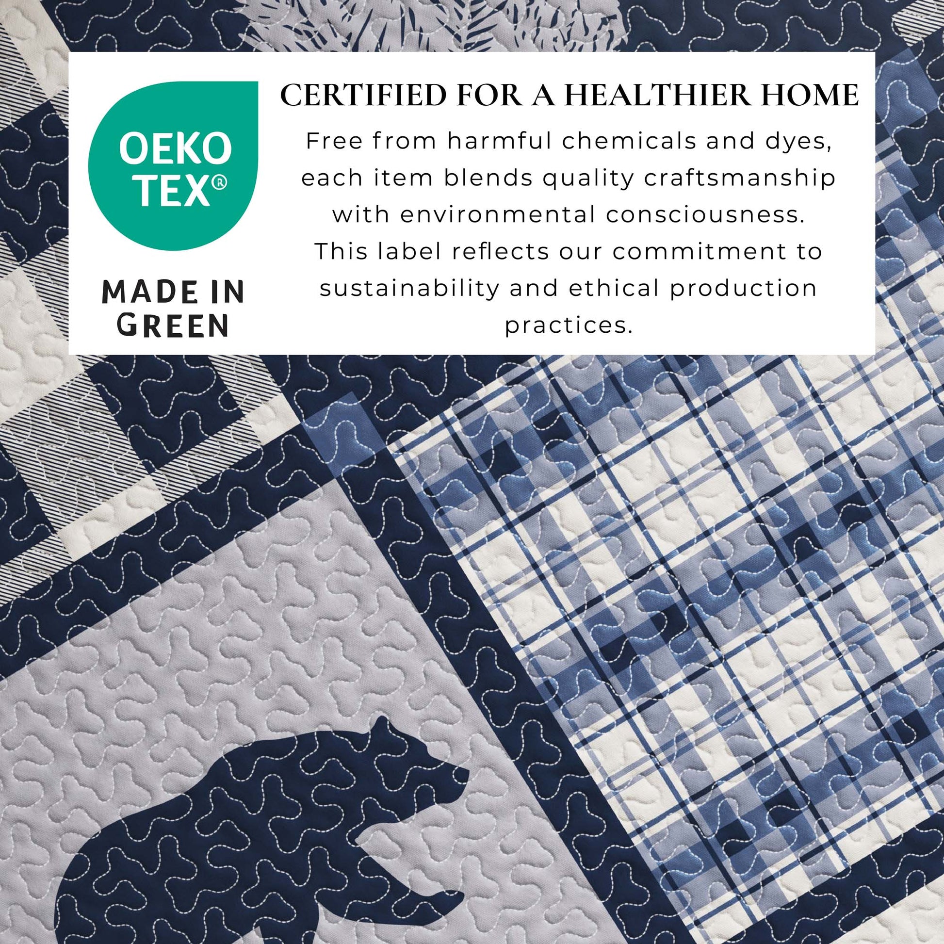 3 - Piece Lodge Quilt - Stonehurst Collection - Boske.store