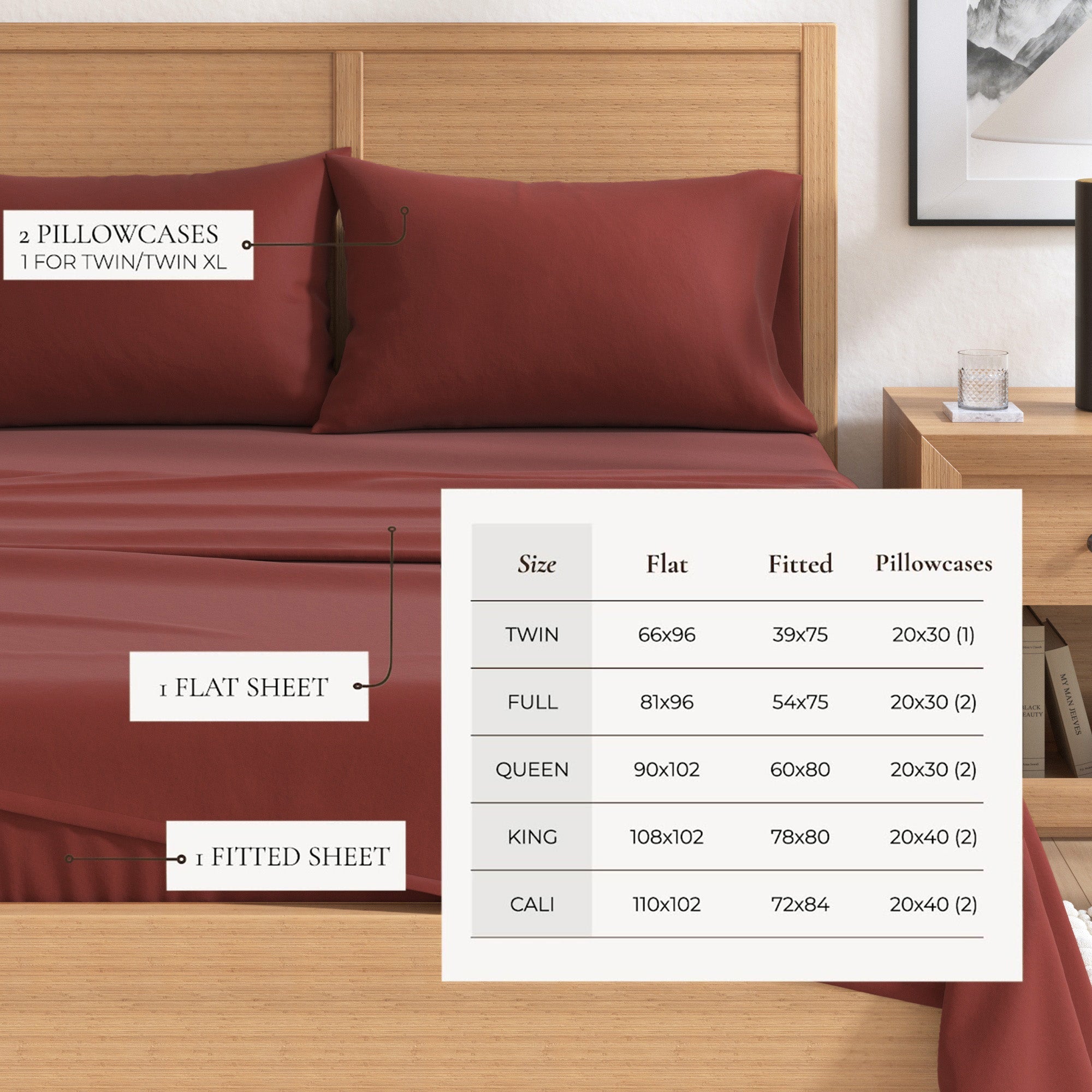 4 - Piece Cotton Solid Flannel Sheet - Nordic Collection - Boske.store