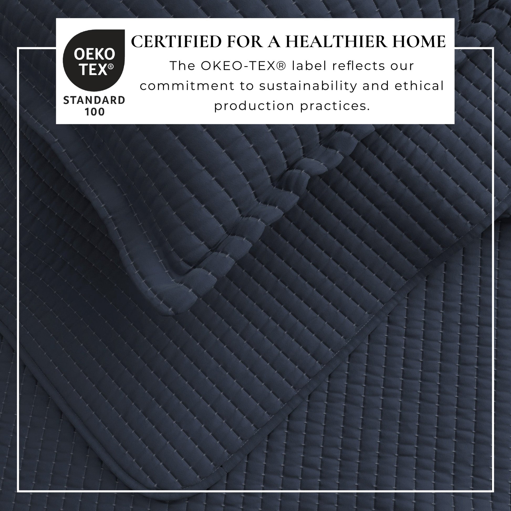 3 - Piece Solid Quilt - Alicia Collection - Boske.store