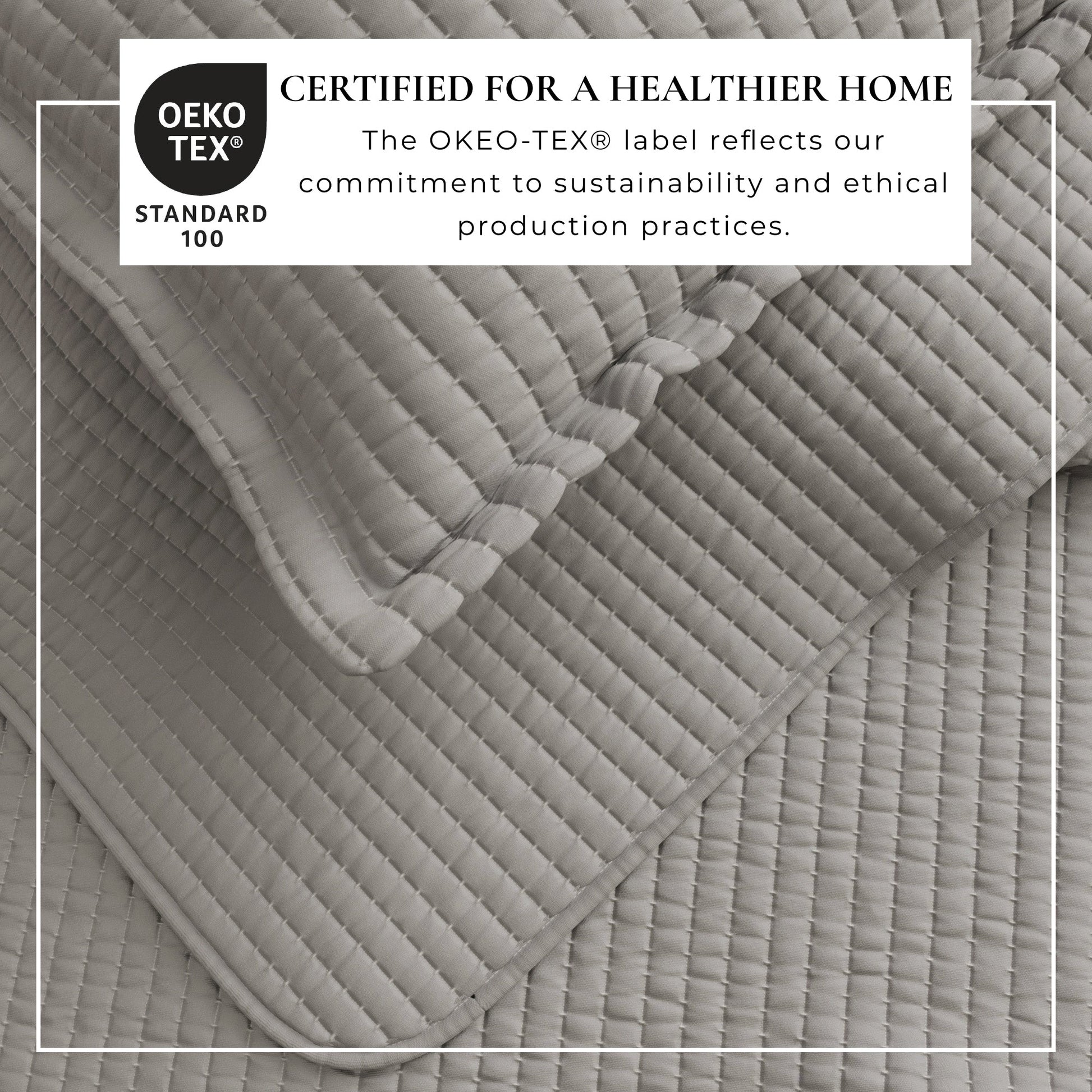 3 - Piece Solid Quilt - Alicia Collection - Boske.store