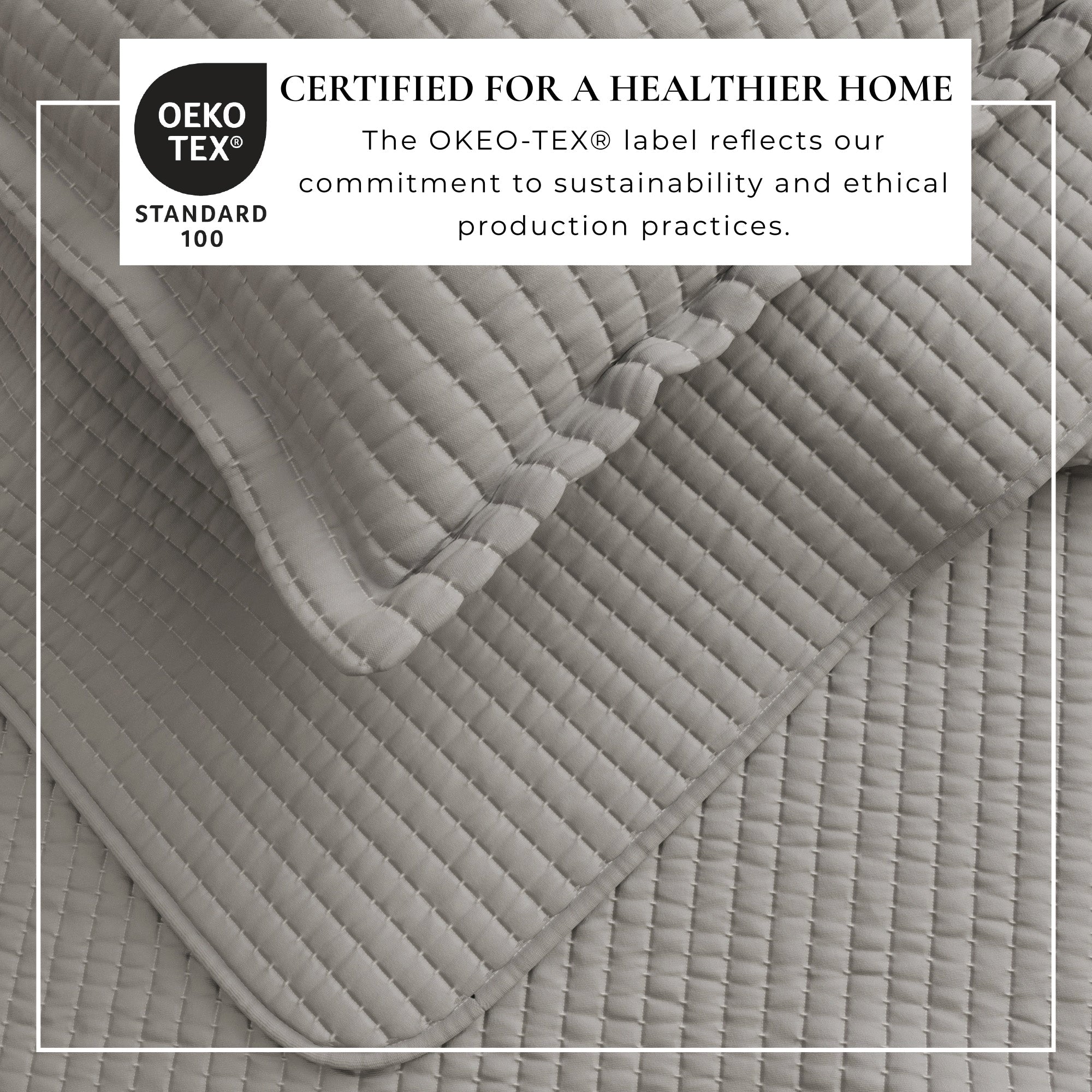 3 - Piece Solid Quilt - Alicia Collection - Boske.store