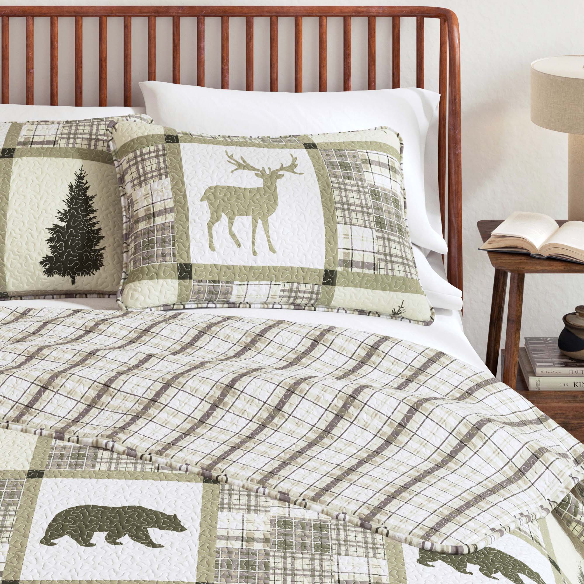 3 - Piece Lodge Quilt - Stonehurst Collection - Boske.store