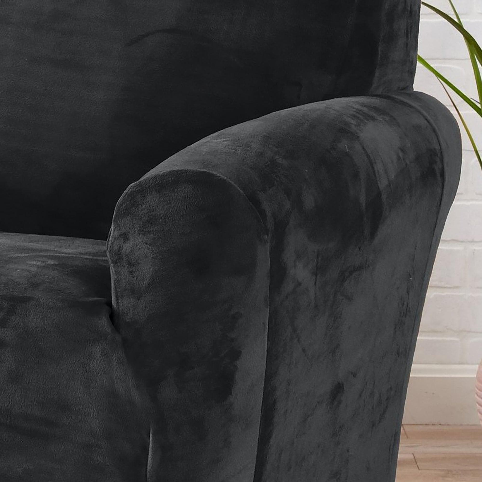 Velvet Stretch Slipcover - Gale Collection - Boske.store