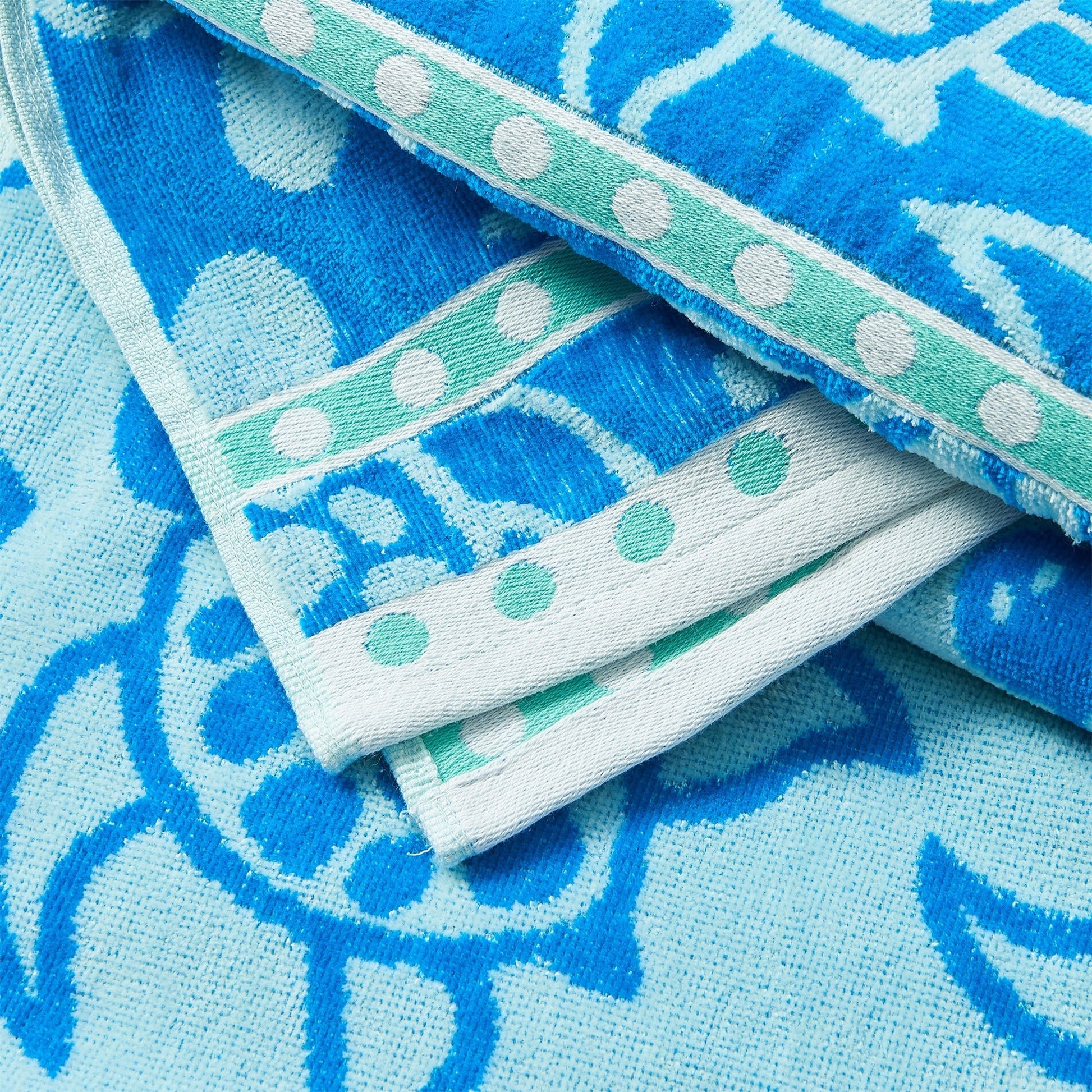 Cotton Velour Beach Towel - Maui Collection - Boske.store