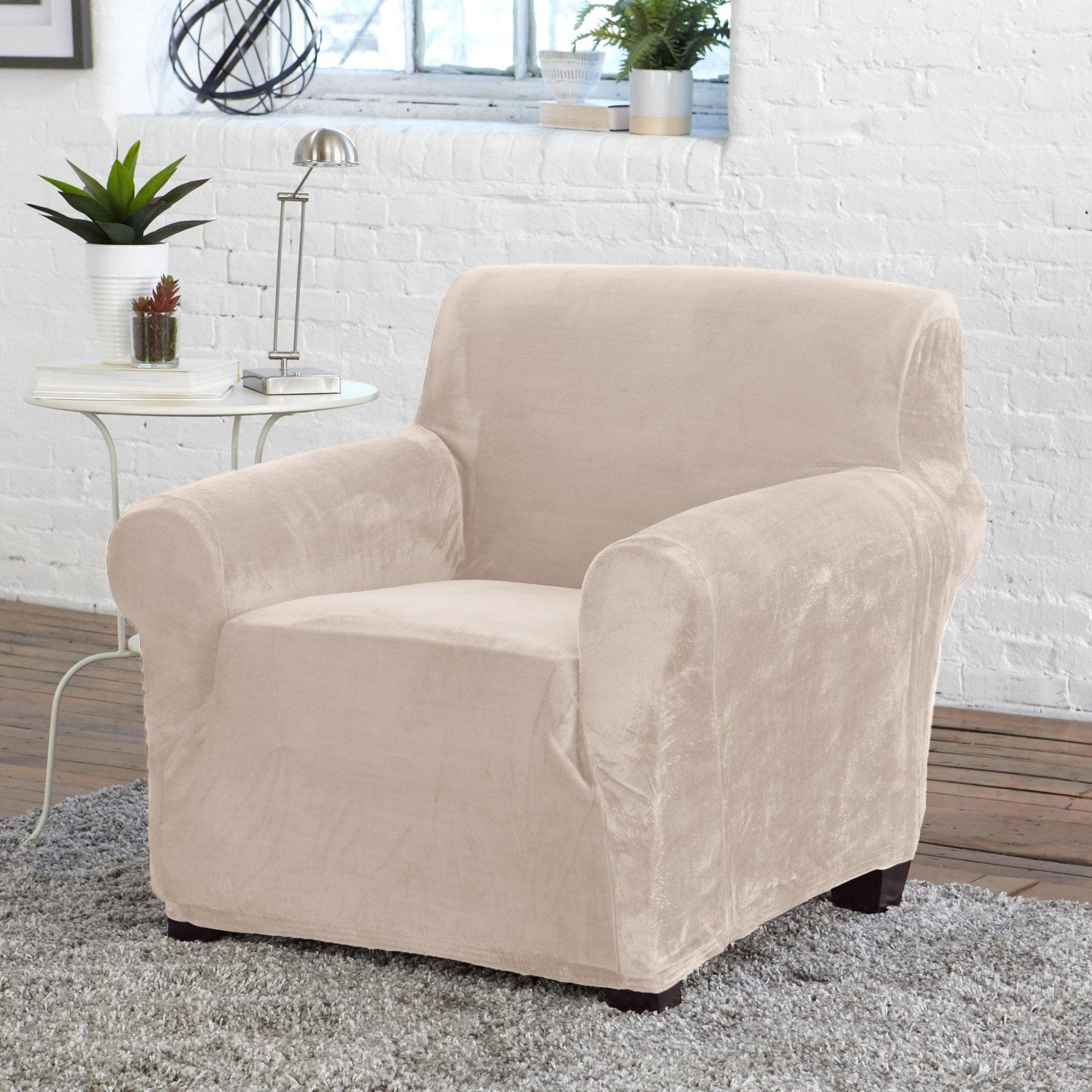 Velvet Stretch Slipcover - Gale Collection - Boske.store