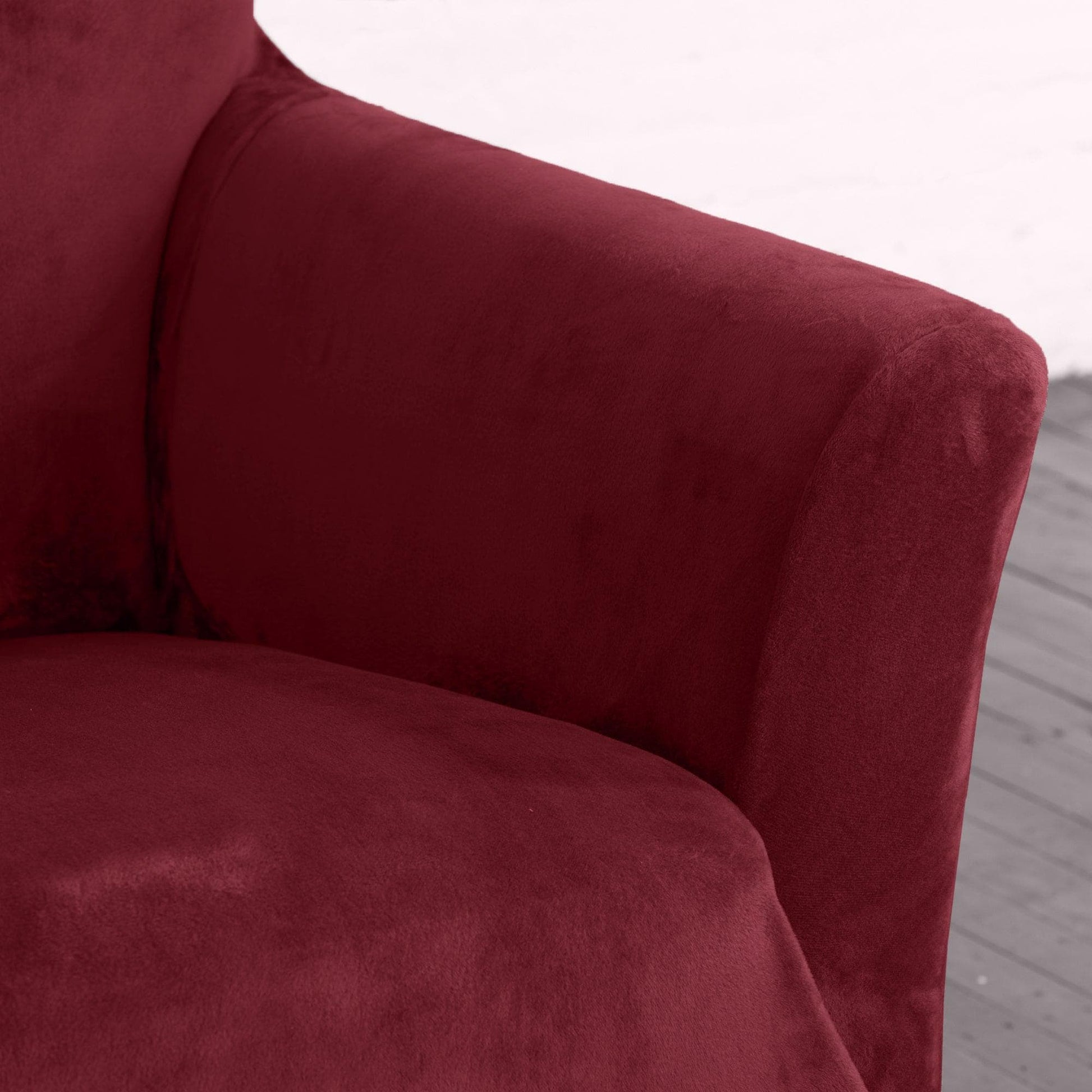 Velvet Stretch Slipcover - Gale Collection - Boske.store