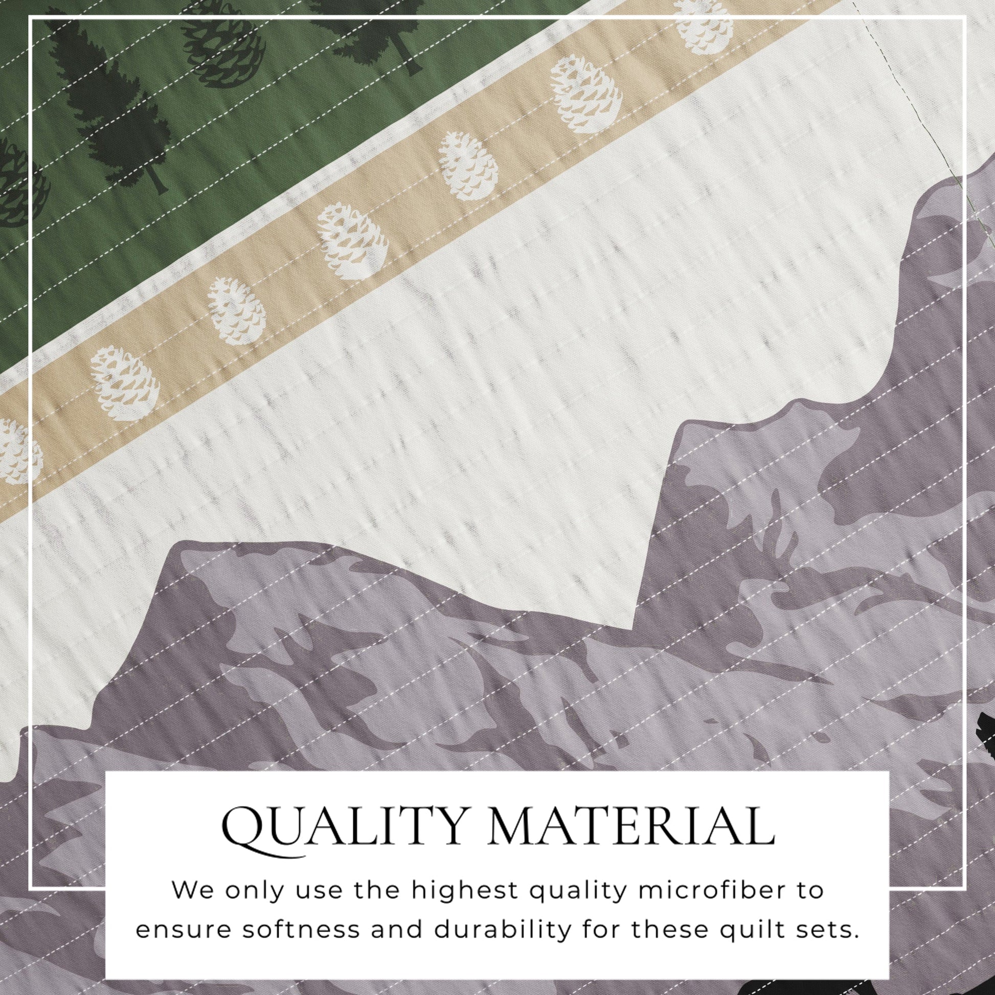 3 - Piece Lodge Quilt - Salt Creek Collection - Boske.store