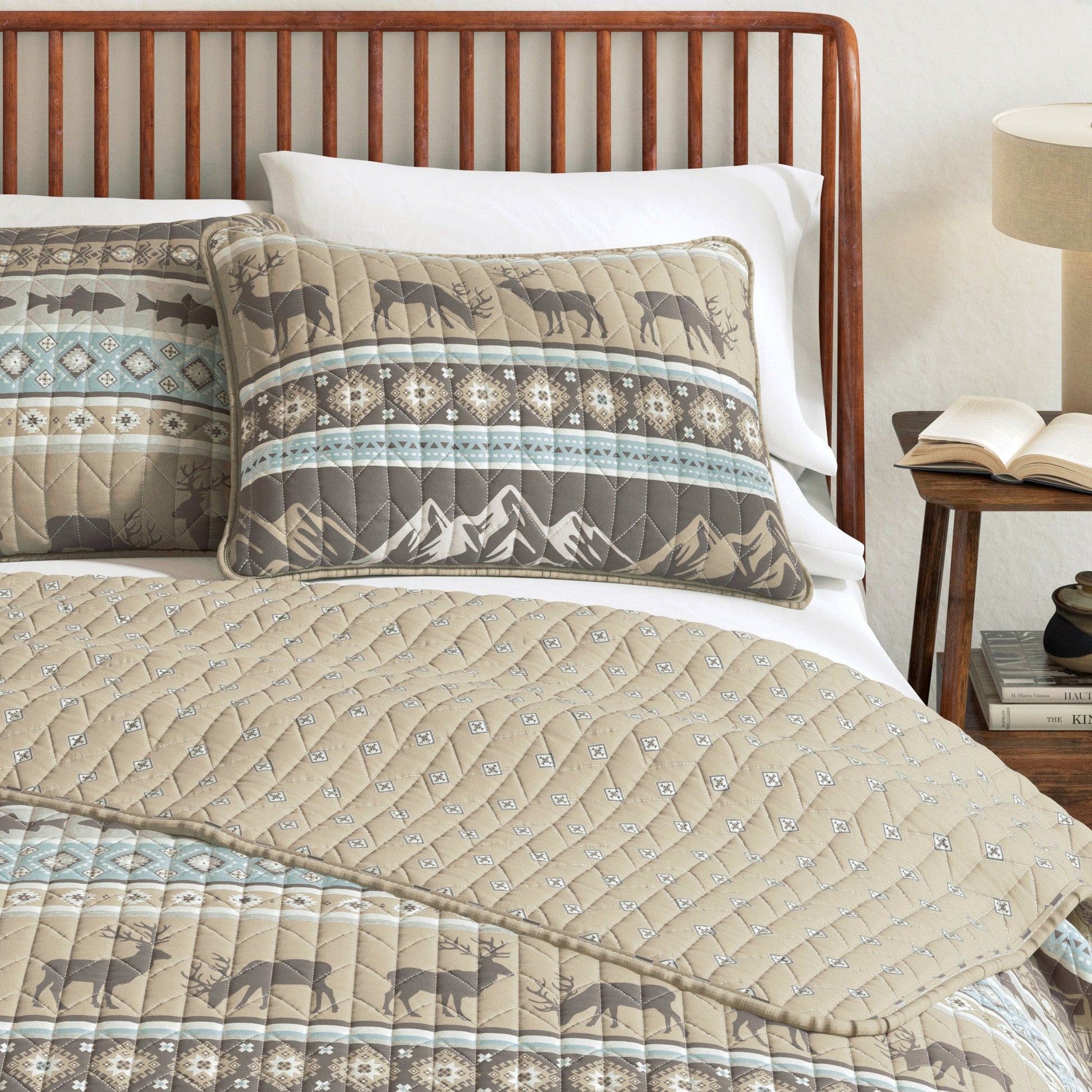 3 - Piece Lodge Quilt - Yosemite Collection - Boske.store