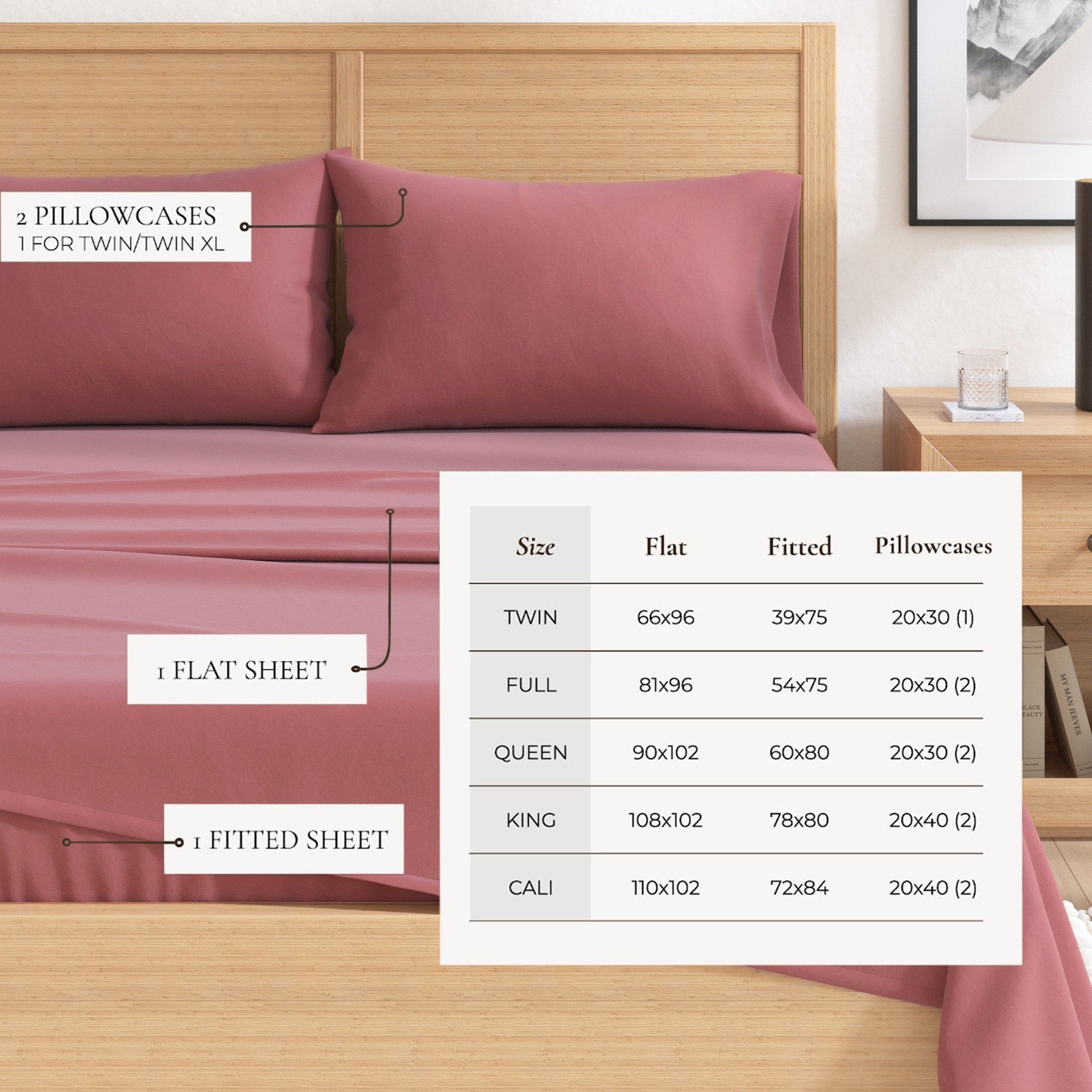 4 - Piece Cotton Solid Flannel Sheet - Nordic Collection - Boske.store