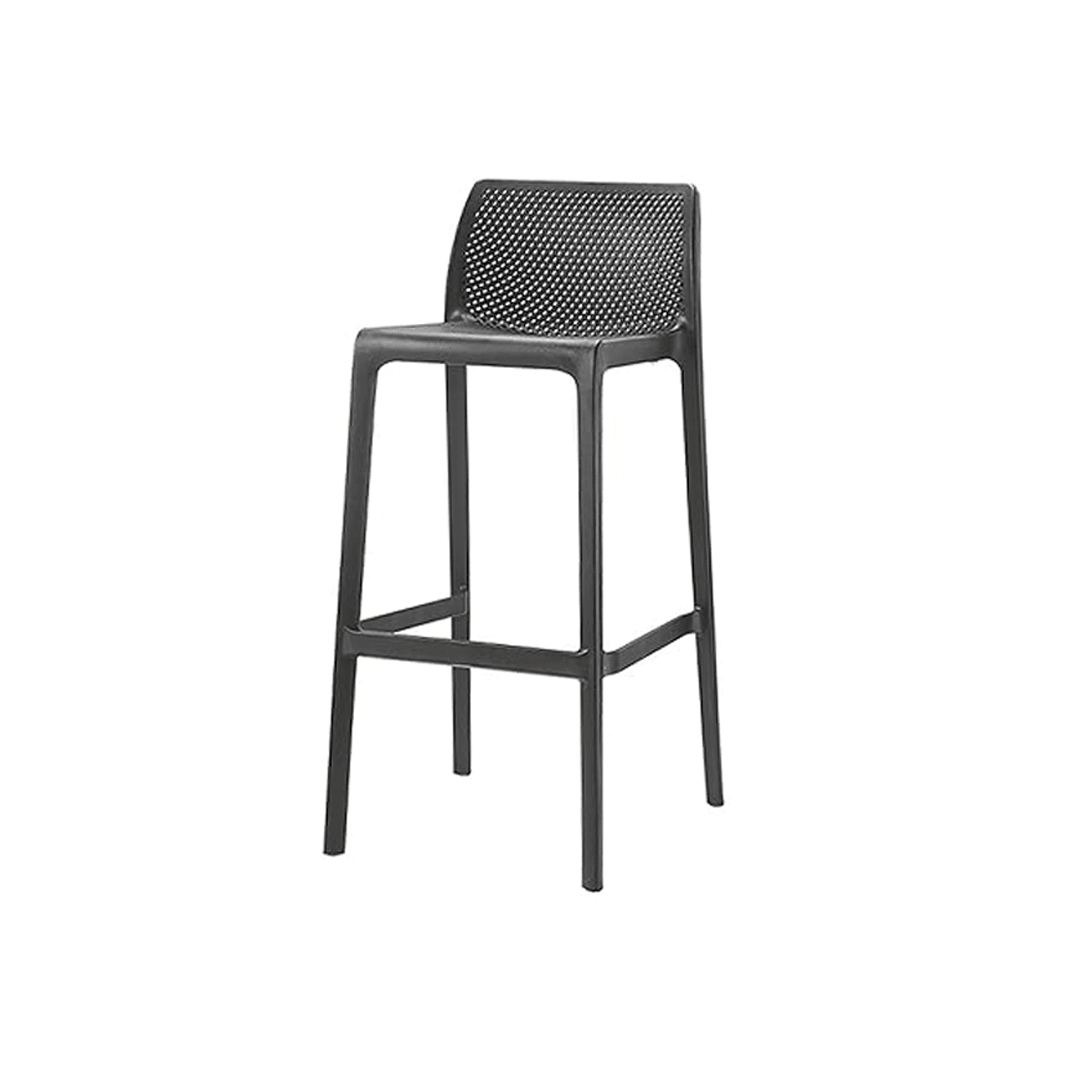 Commercial Grade 29" Outdoor Bar Stool - Set of 4: Netted - Boske.store