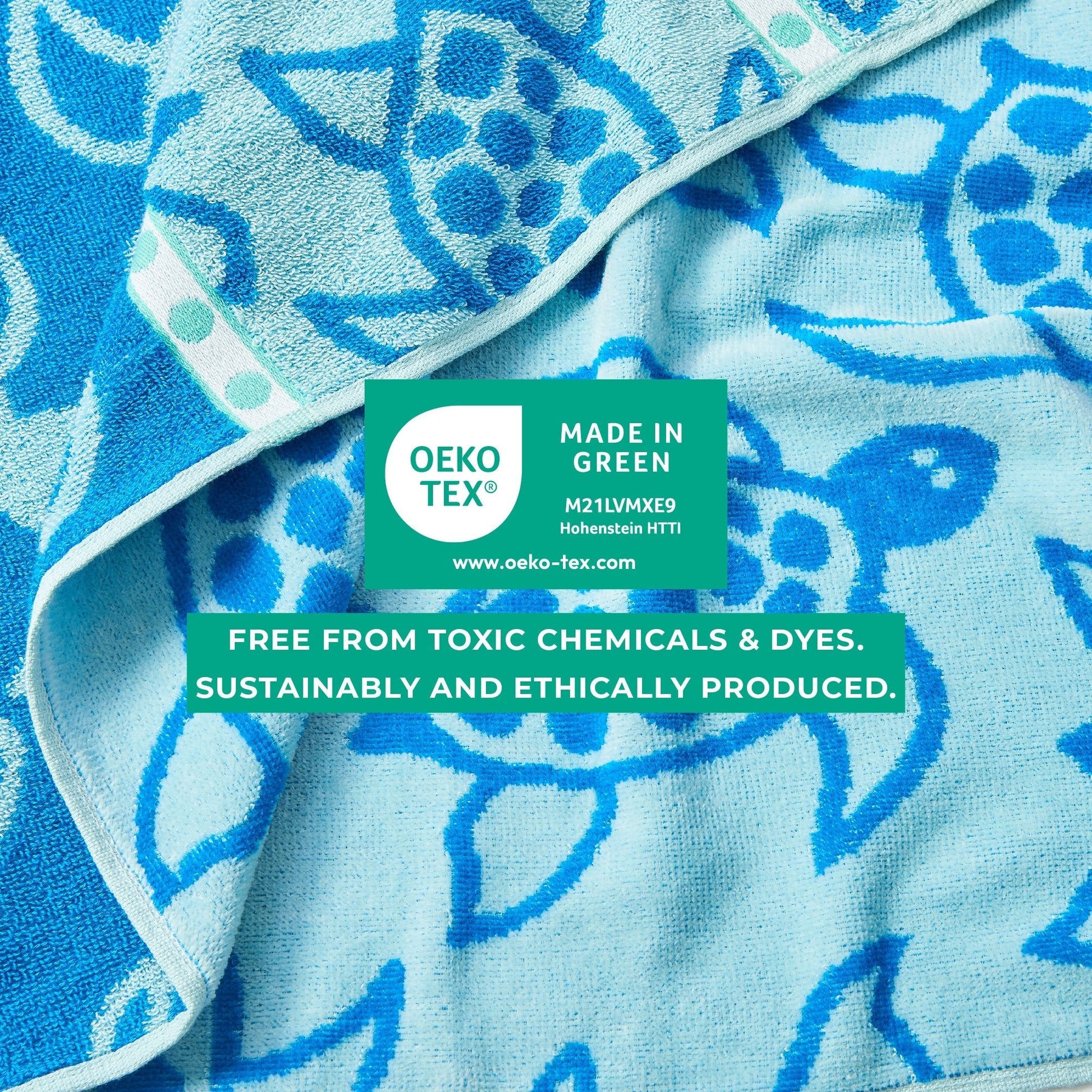 Cotton Velour Beach Towel - Maui Collection - Boske.store