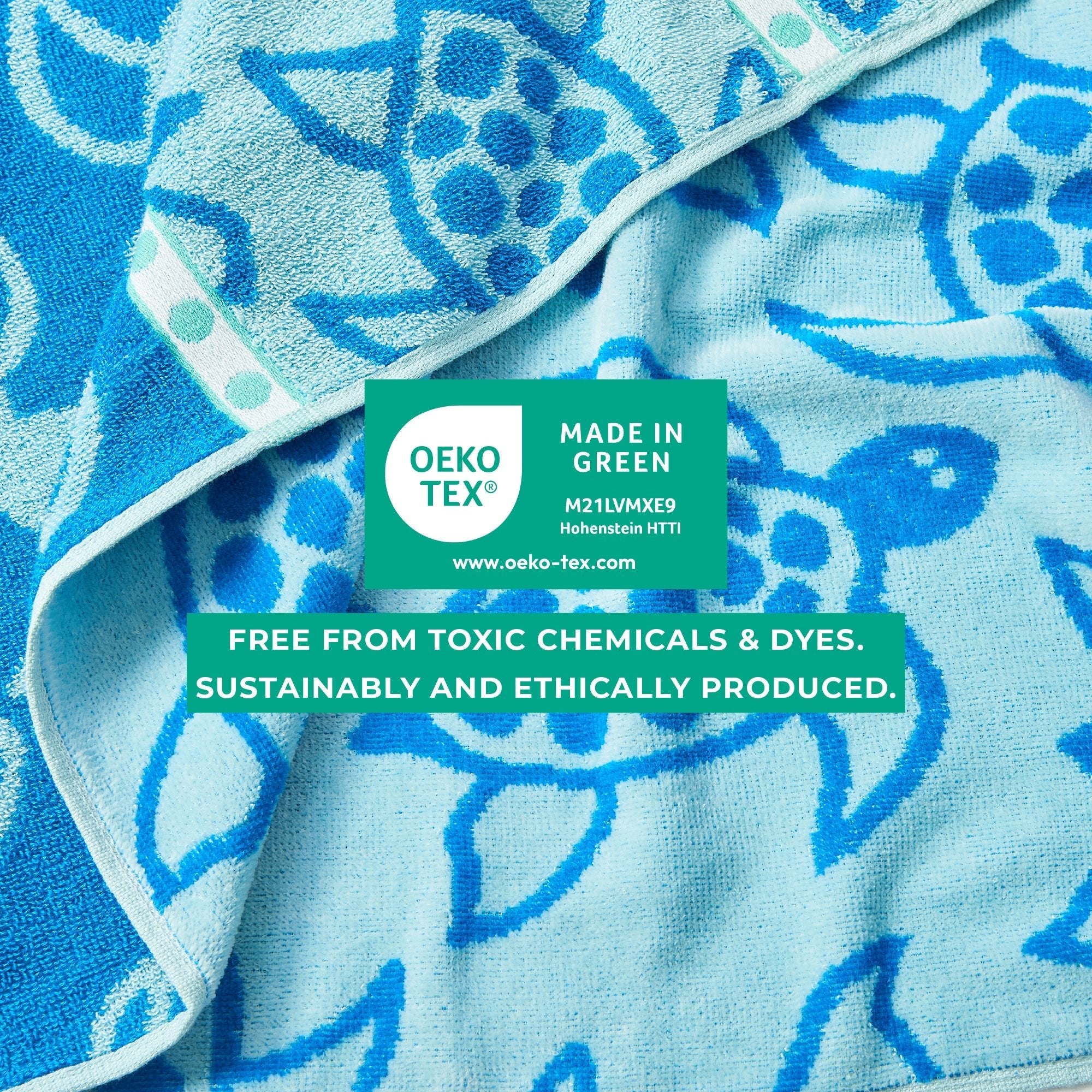 Cotton Velour Beach Towel - Maui Collection - Boske.store