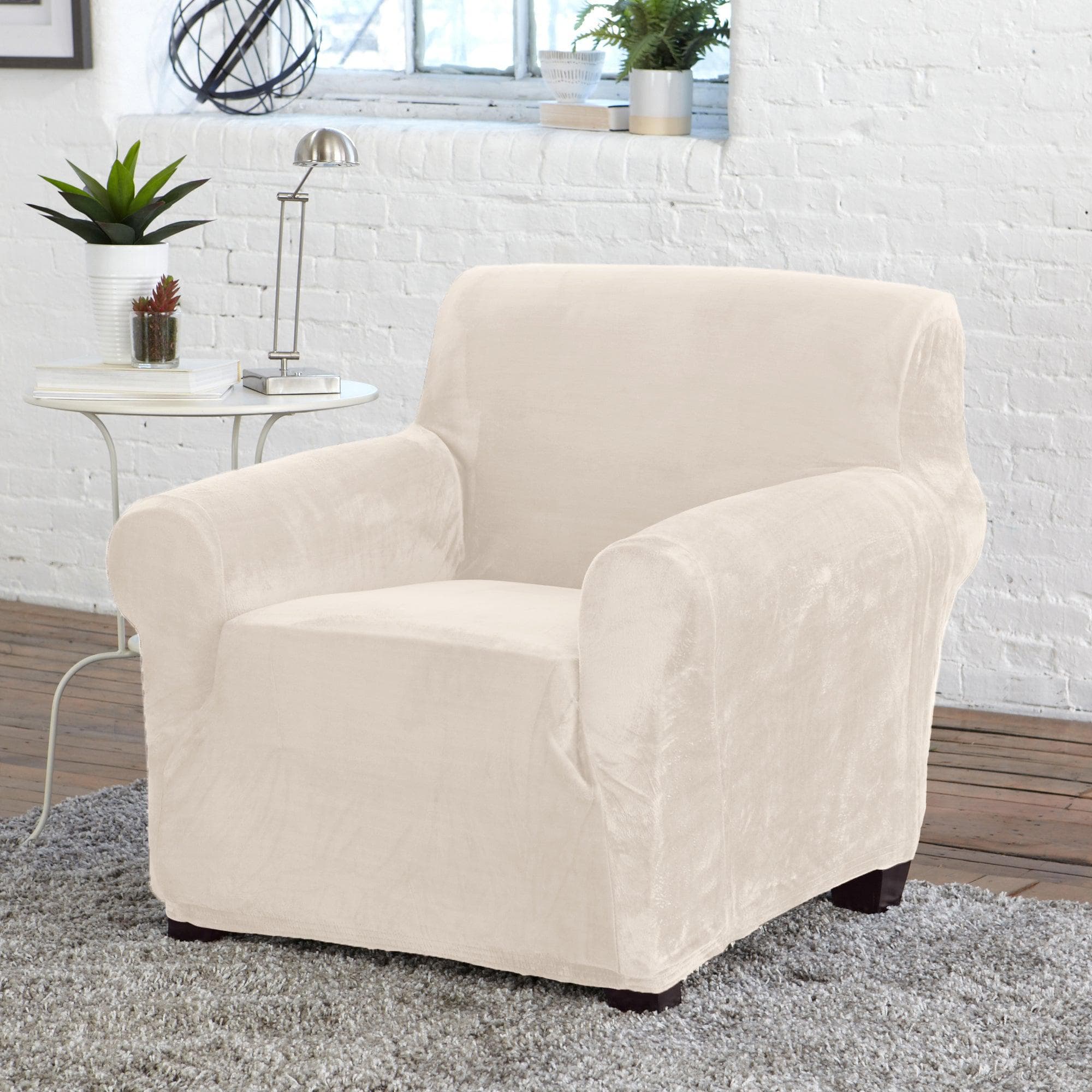 Velvet Stretch Slipcover - Gale Collection - Boske.store