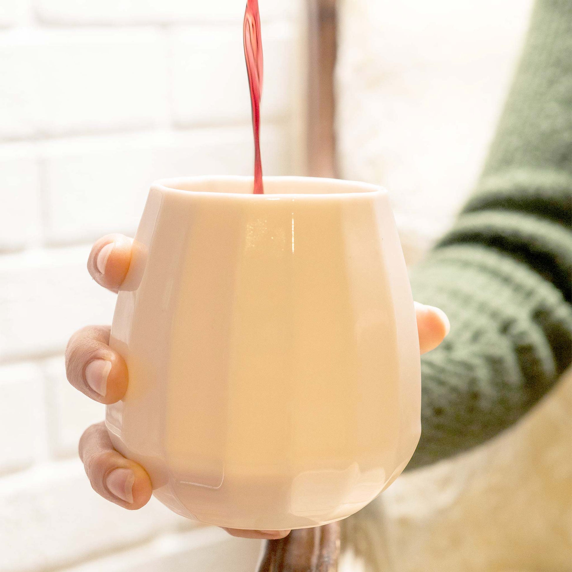 Translucent Porcelain Wine Glass - Boske.store