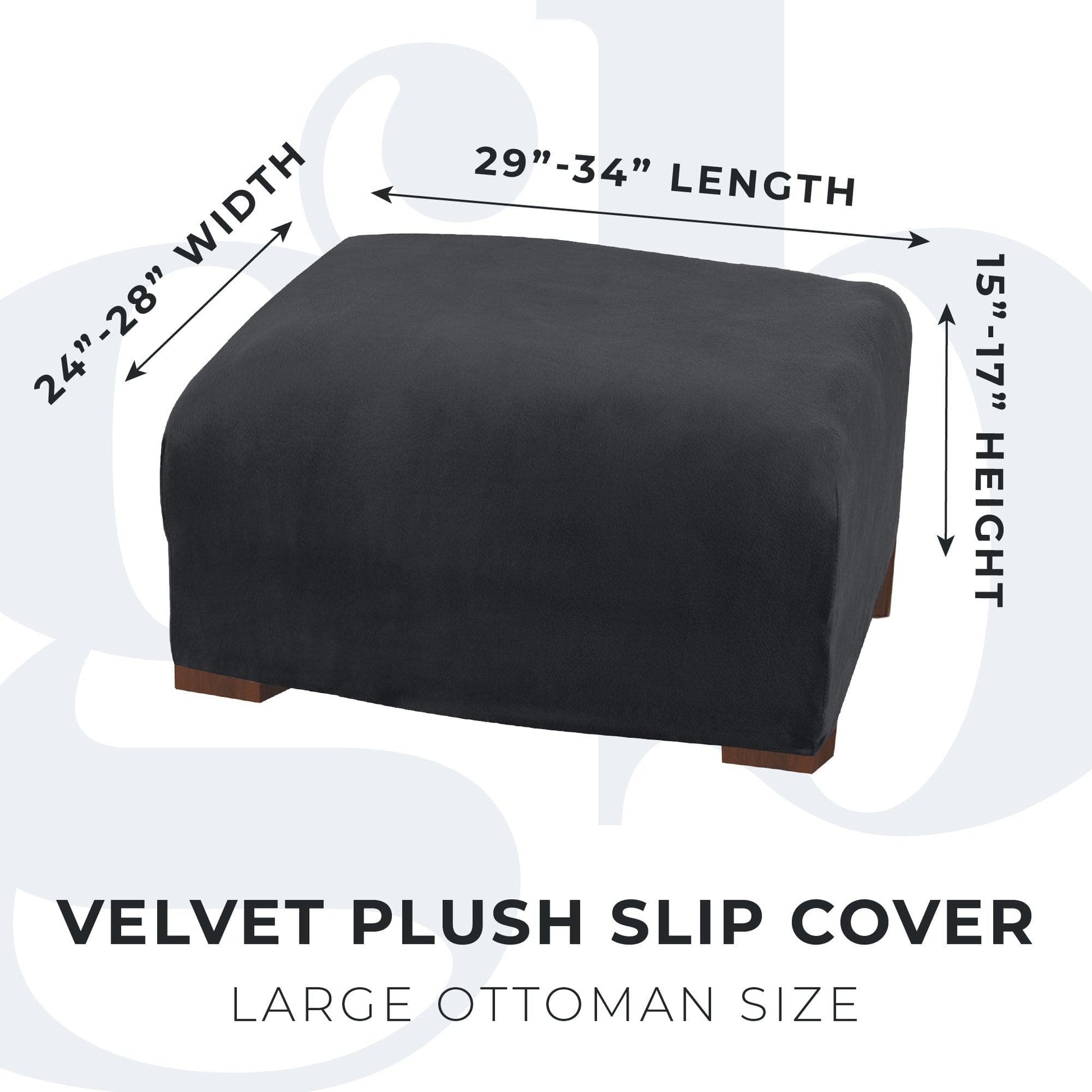 Velvet Stretch Slipcover - Gale Collection - Boske.store
