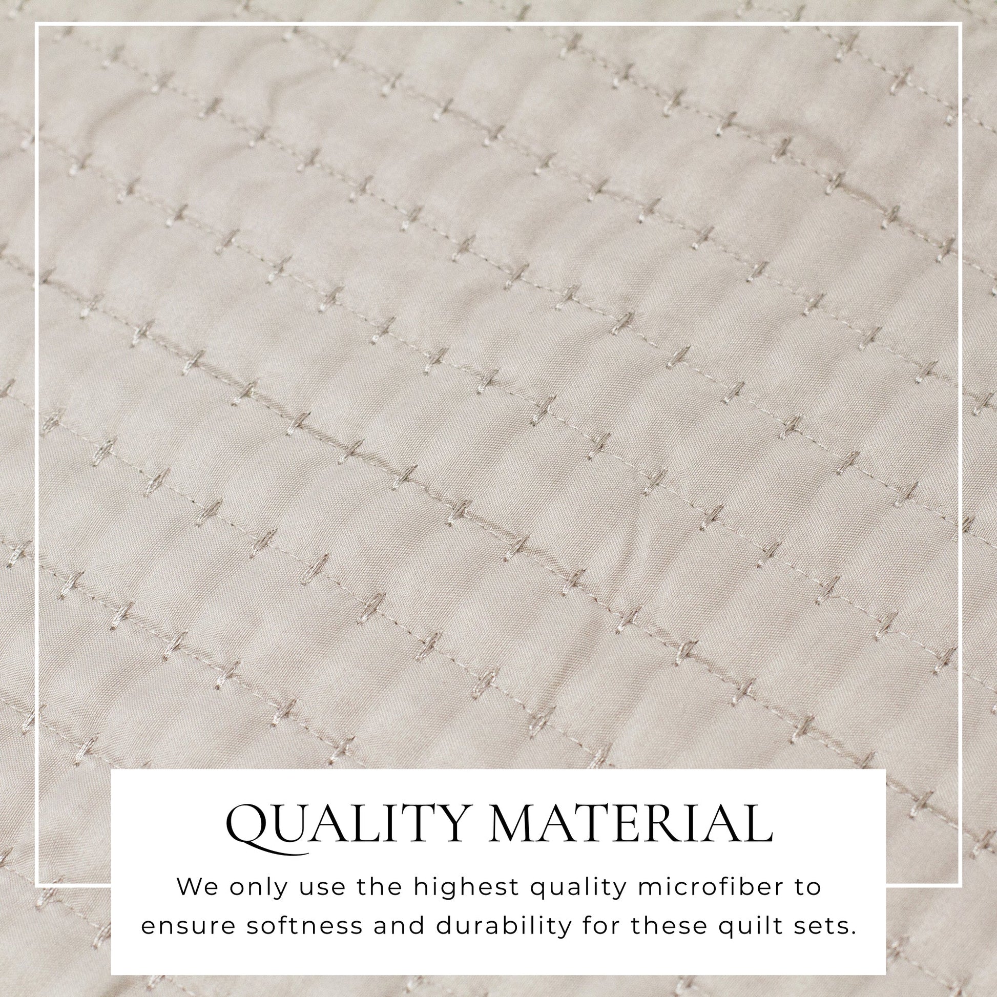 3 - Piece Solid Quilt - Alicia Collection - Boske.store
