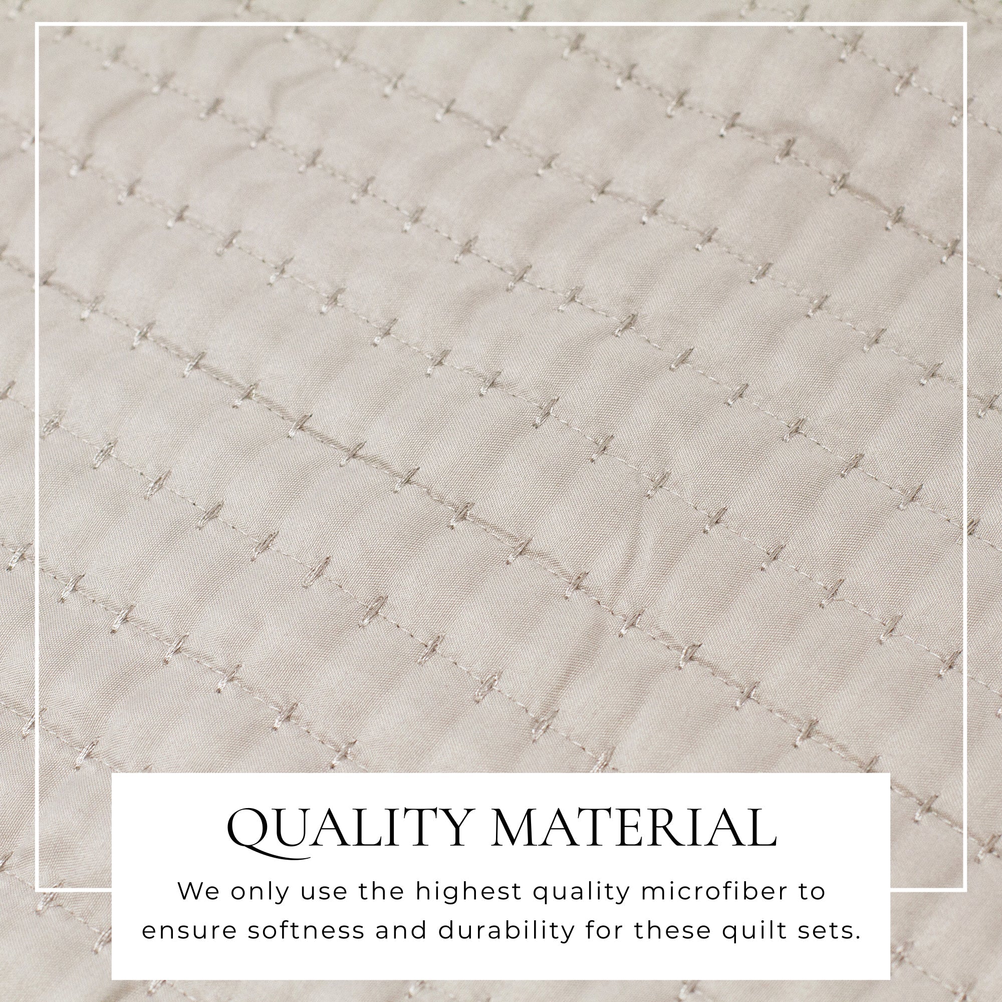 3 - Piece Solid Quilt - Alicia Collection - Boske.store