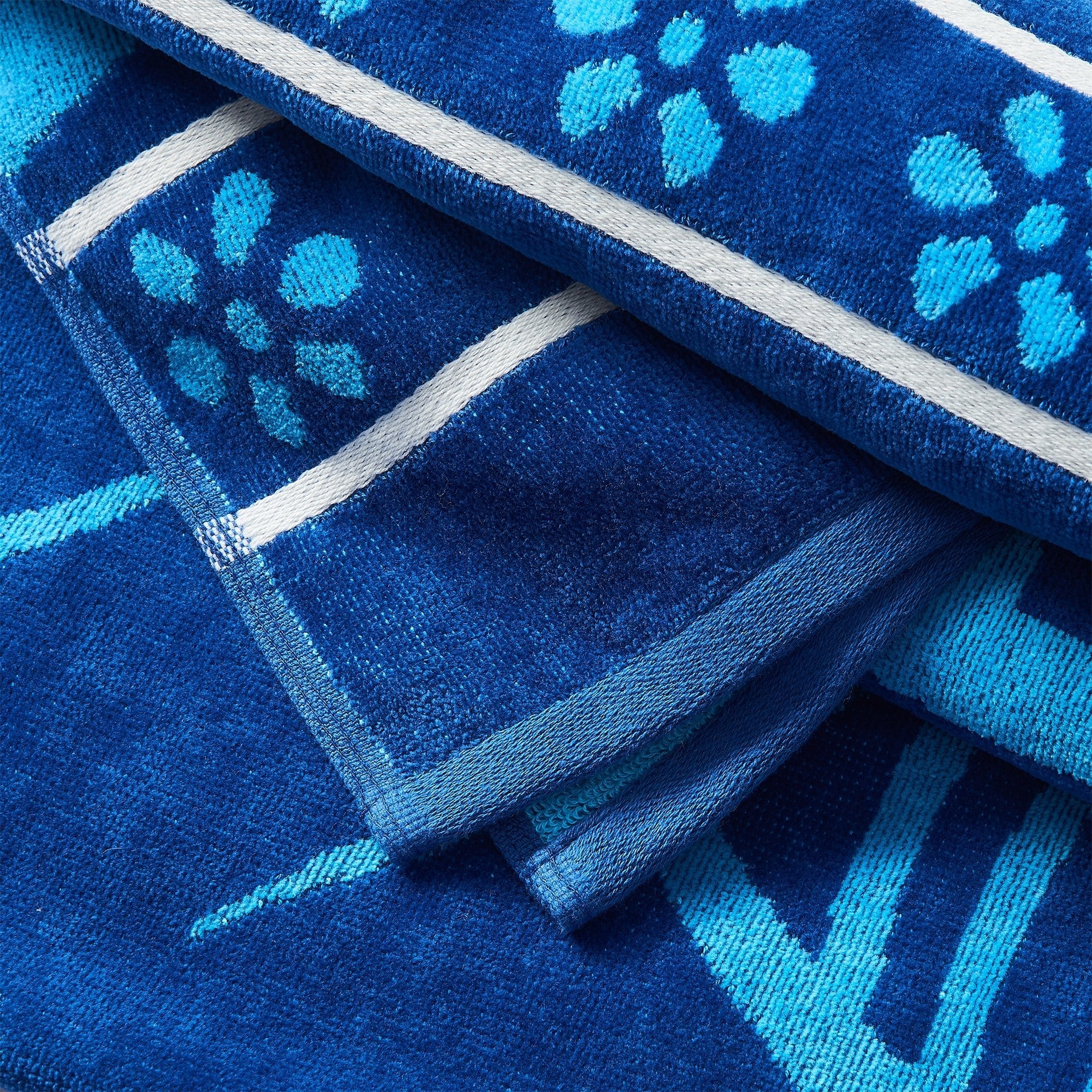 Cotton Velour Beach Towel - Maui Collection - Boske.store