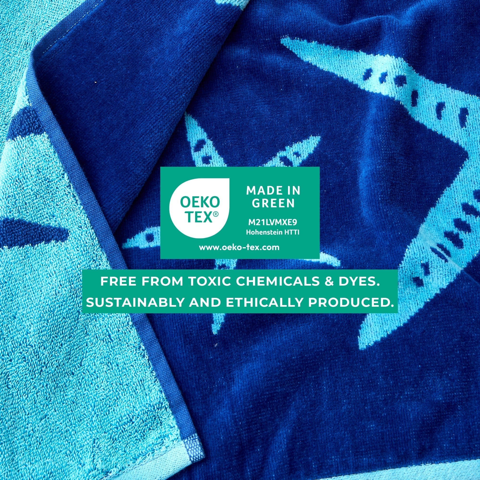 Cotton Velour Beach Towel - Maui Collection - Boske.store