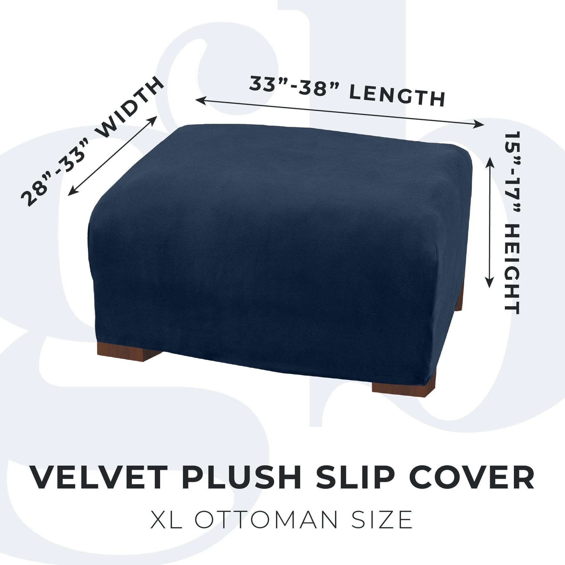 Velvet Stretch Slipcover - Gale Collection - Boske.store